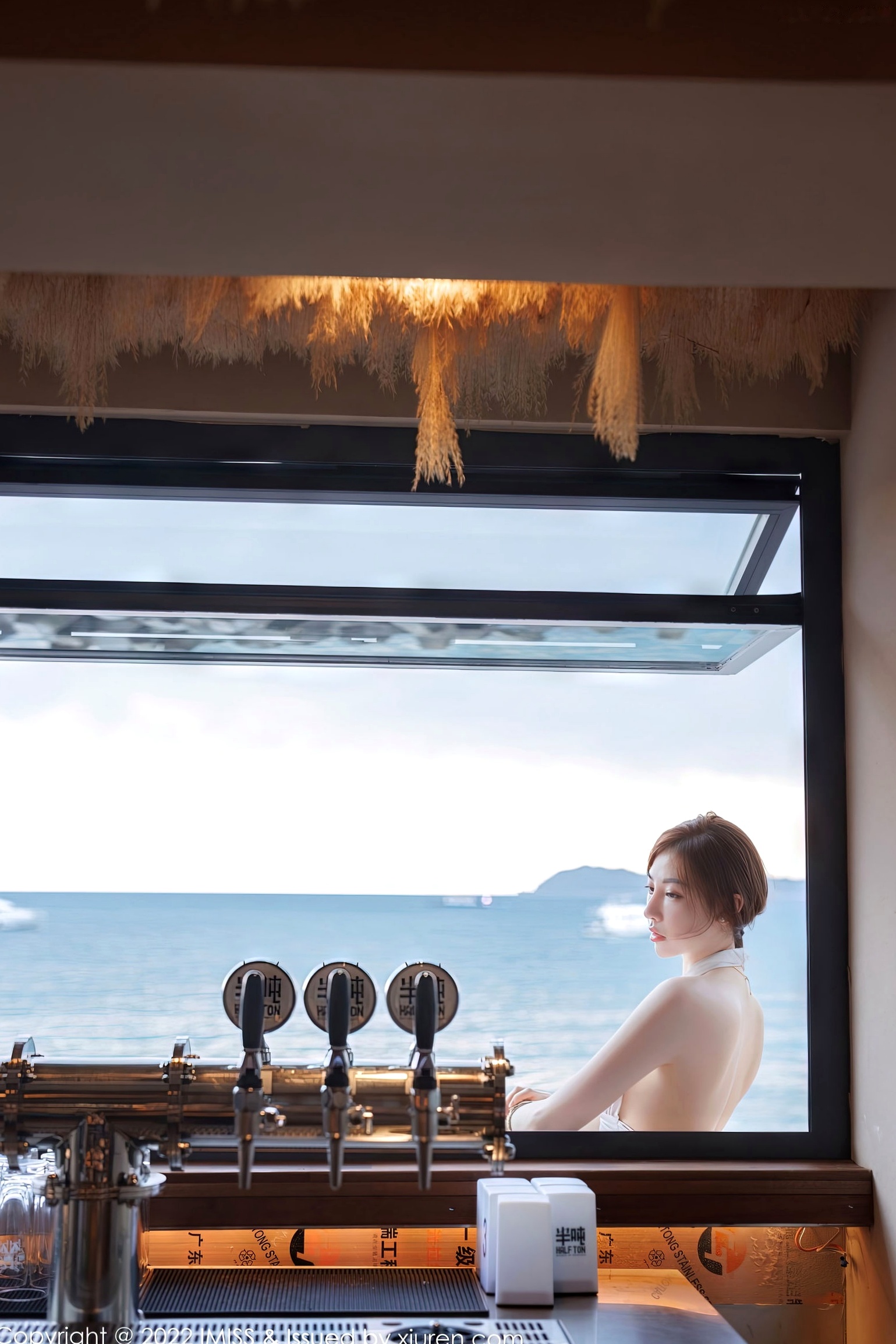 Gallery - IMiss爱蜜社 - Honey Club -刘奕宁：海边清纯系写真，白色露背长裙演绎夏日度假风，时尚休闲白裤穿搭尽显修长身材，清秀甜美户外私房大尺度美图爱蜜社 - Honey Club 性感户外清新女神私房照 刘奕宁女神私房照_秀色女神 - image 30