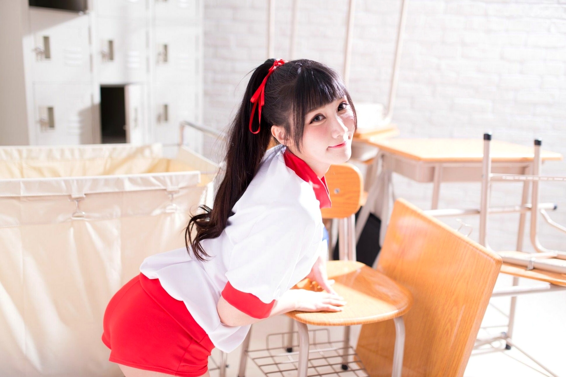 Gallery - 台湾模特 - model乔乔儿：孙尚香COSPLAY写真全集，古风战甲与黑丝长腿的碰撞台湾角色扮演性感清纯丝袜 乔乔儿女神私房照_秀色女神 - image 18