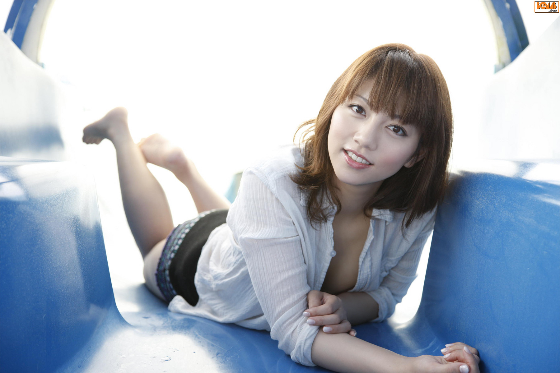 甲斐麻理惠(甲斐まり恵)-浴池诱惑[bomb.tv]高清写真图2010年6月份