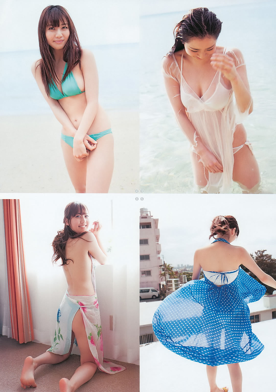 [Weekly Young Jump]高清写真图2010 No.27 真野恵里菜 滝川绫 [14P]高清写真图