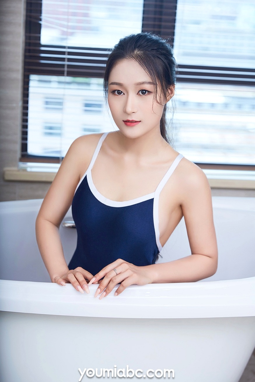 Gallery - YouMi尤蜜-小乔《金屋藏娇》：唯美室内私房摄影，黑色内衣与泳装诱惑，极致性感身材展示性感诱惑私房照尤蜜荟 - Chiness Model 泳池 杜小乔女神私房照_秀色女神 - image 4