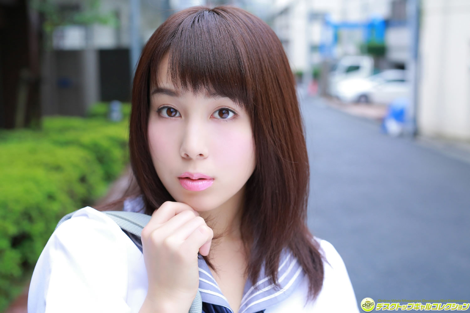 犬童美乃梨 [DGC]高清写真图2016.01 No.1284 Minori Inudo波涛胸涌护士校服内衣诱惑 犬童美乃梨女神私房照_秀色女神