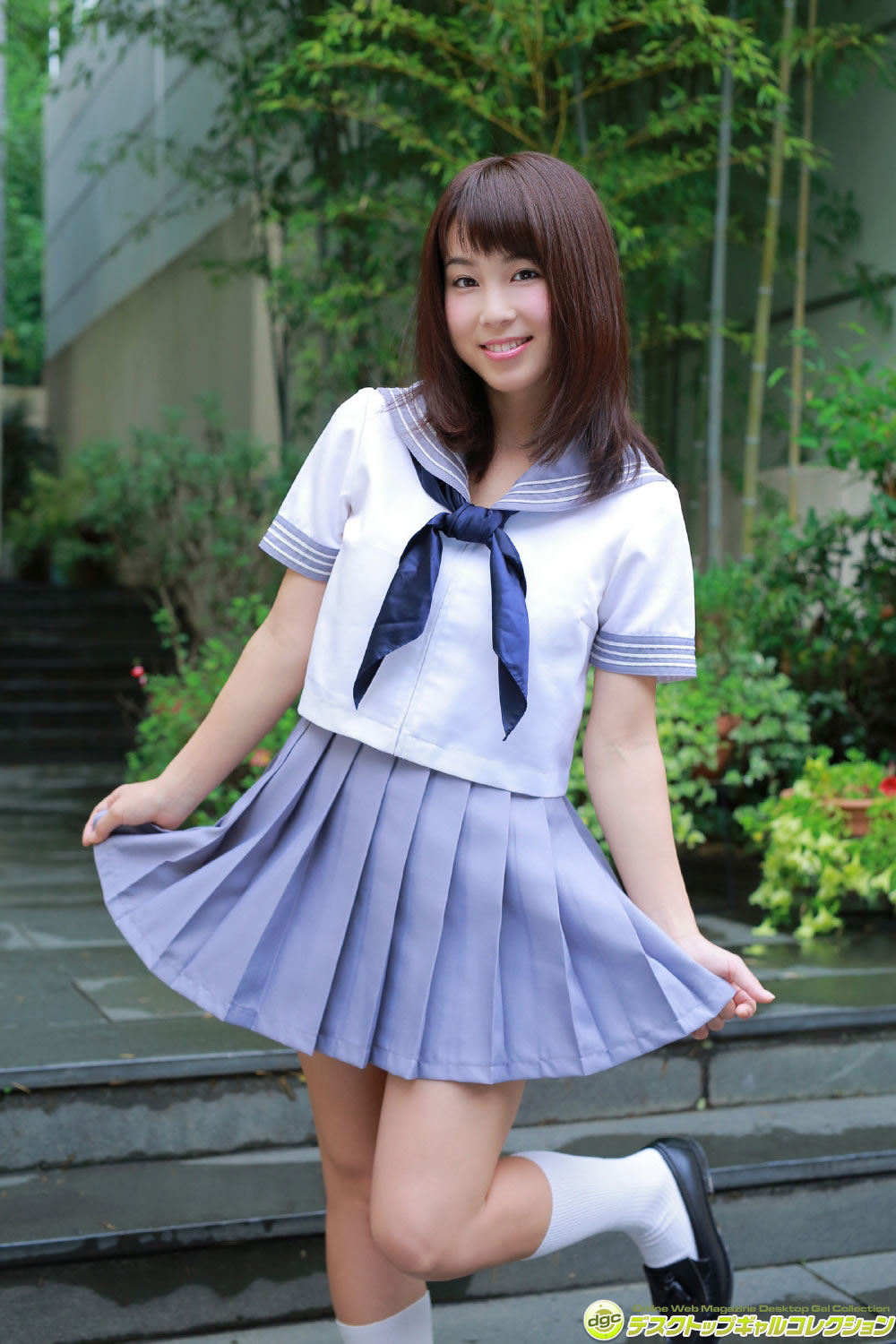 犬童美乃梨 [DGC]高清写真图2016.01 No.1284 Minori Inudo波涛胸涌护士校服内衣诱惑 犬童美乃梨女神私房照_秀色女神