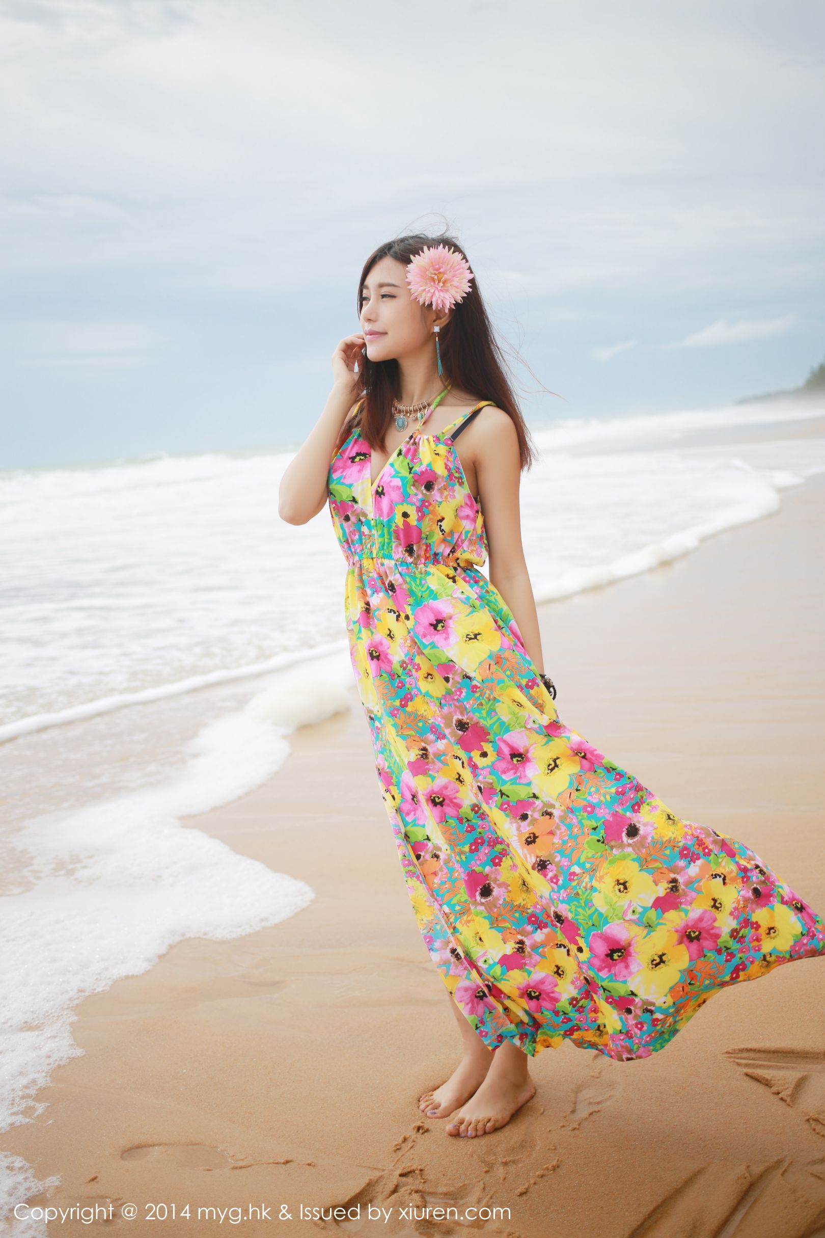 绮里嘉ula [MyGirl美媛馆]高清写真图2014.08.18 Vol.015