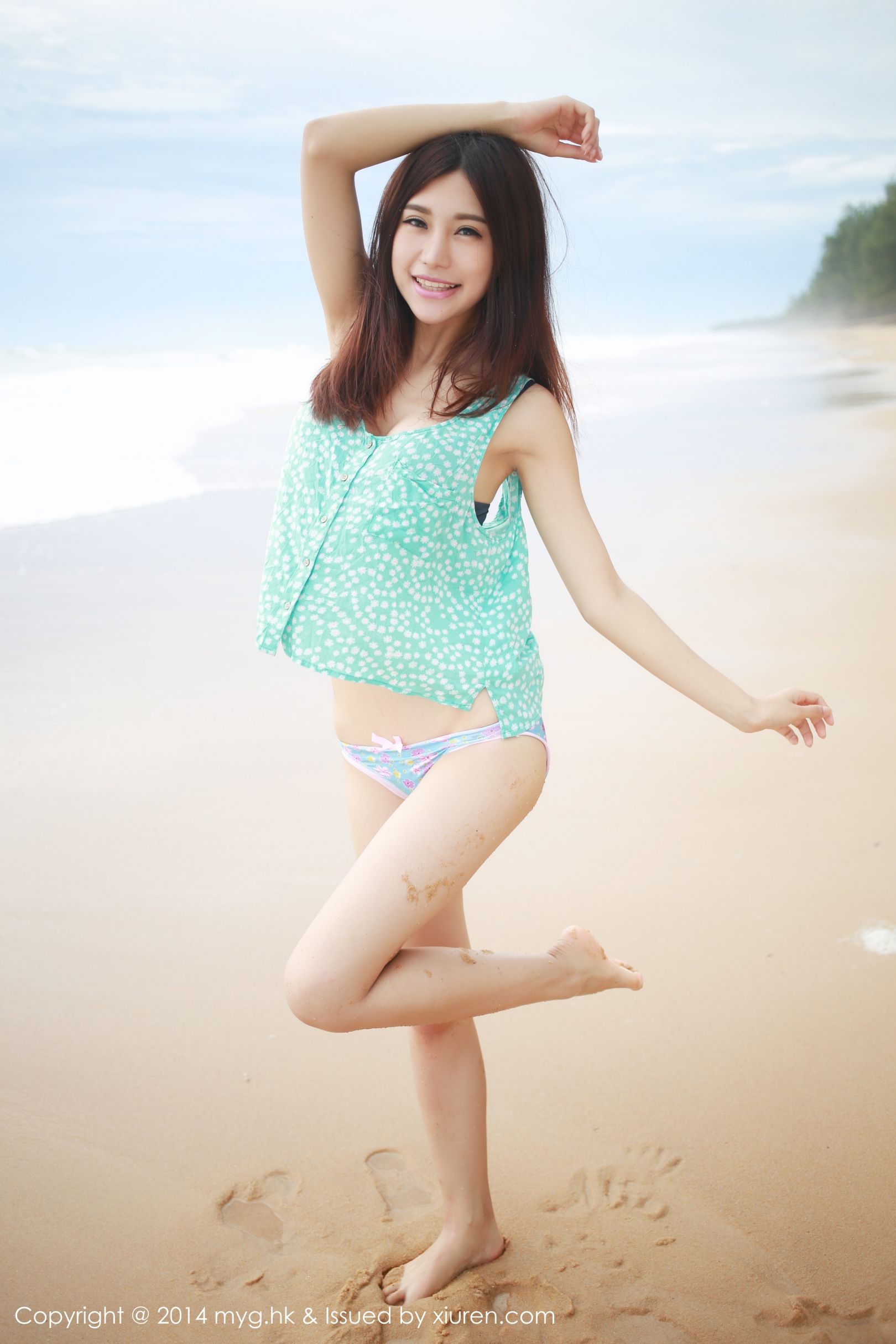 绮里嘉ula [MyGirl美媛馆]高清写真图2014.08.18 Vol.015