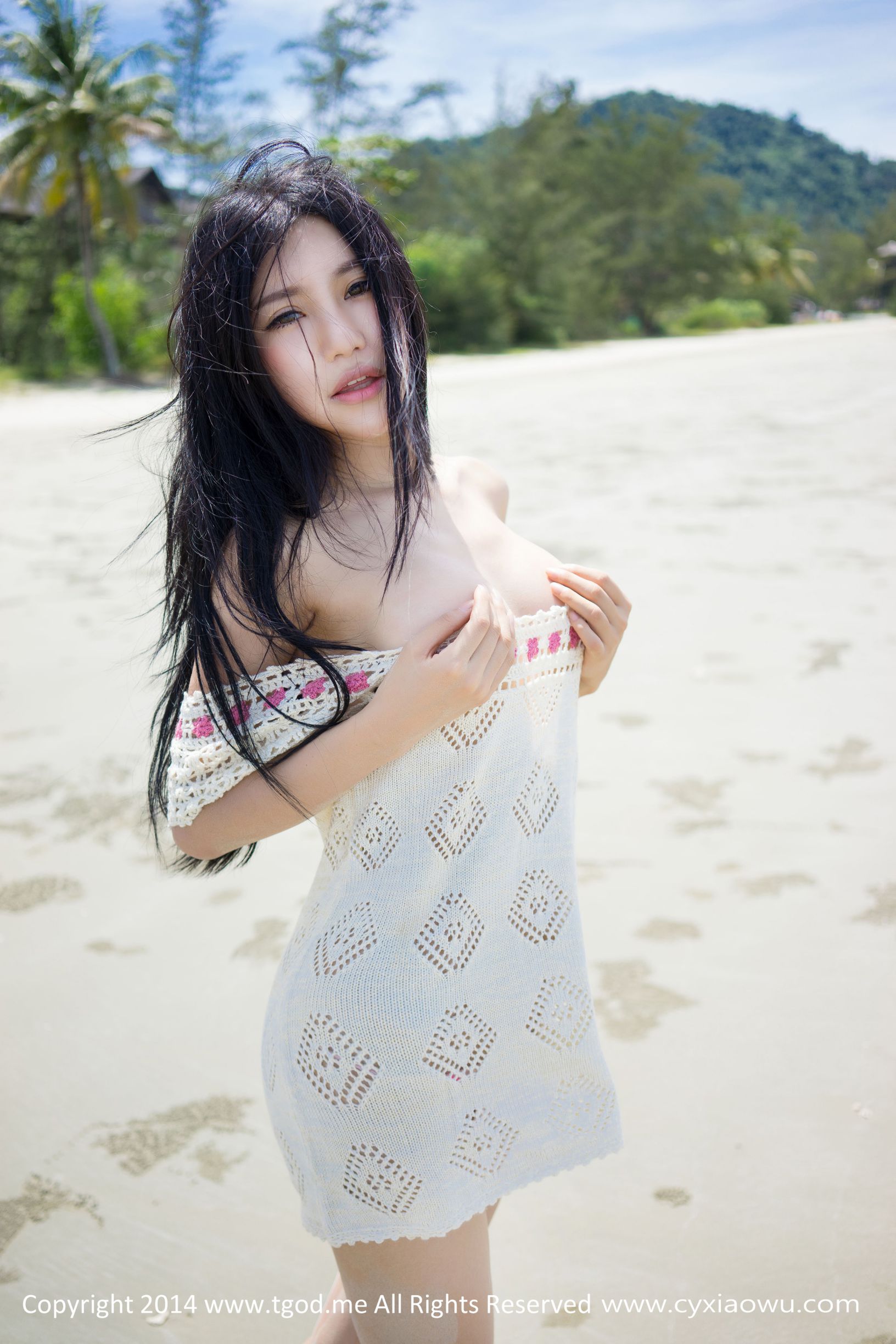 绮里嘉ula 《沙巴旅拍》第二弹 [TGOD推女神]高清写真图