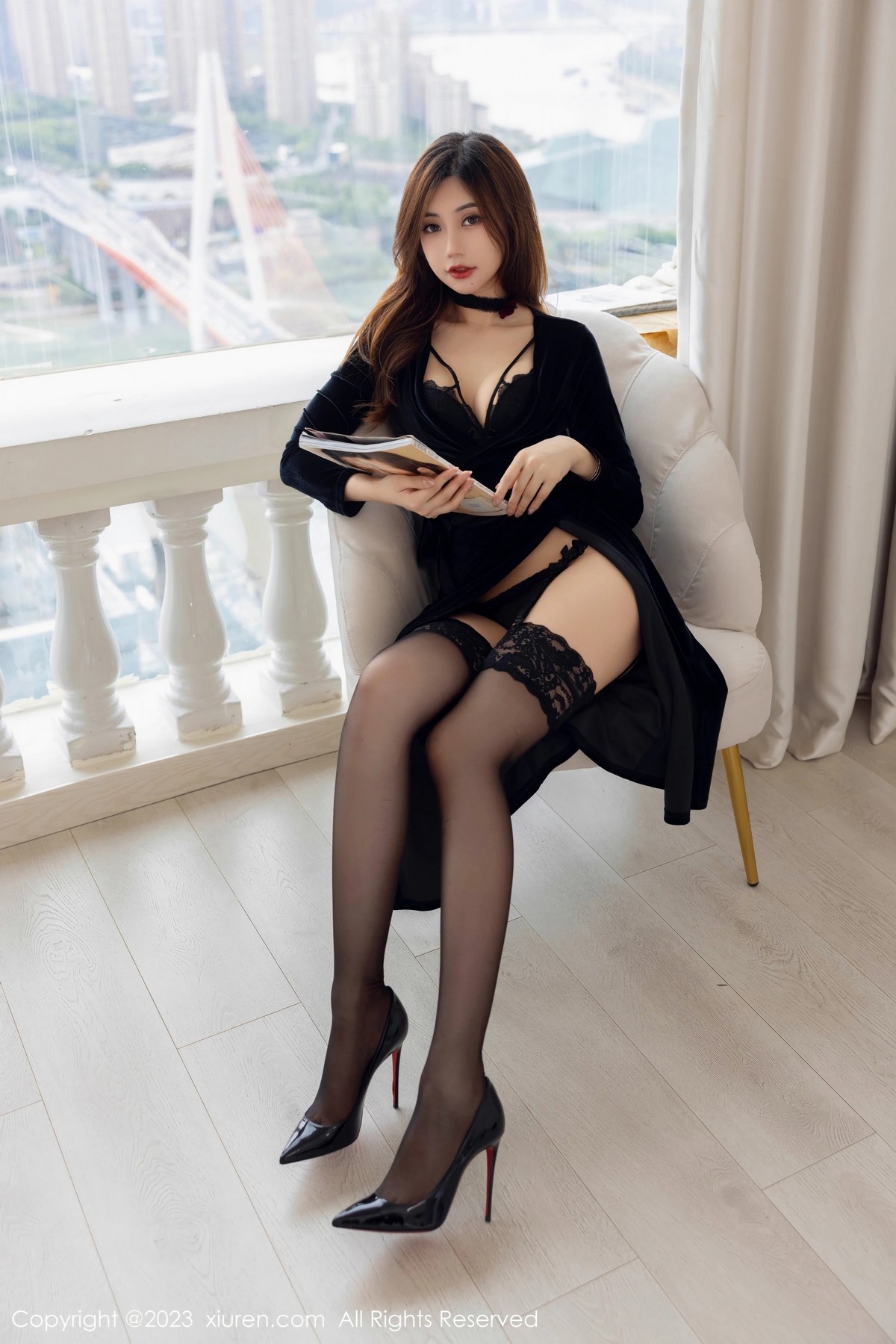 [XiuRen]高清写真图 2023.06.30 No.7005 绮里嘉ula 黑丝美腿
