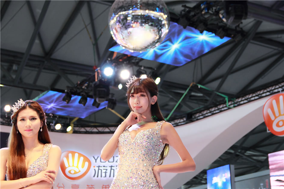 陈潇 游族网络青春美女酷似林志铃