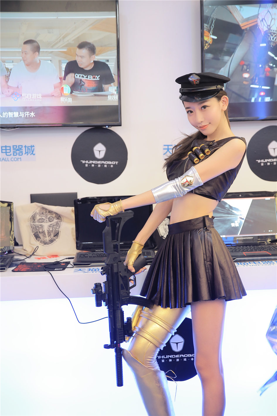 陈潇 性感美女CJ2015绝色美照