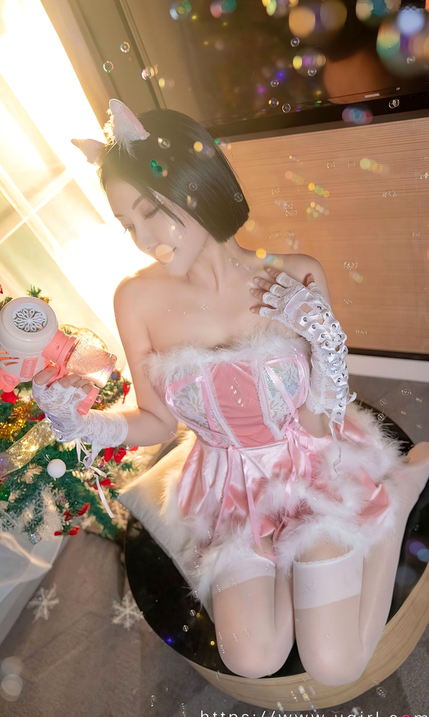 Gallery - UGirlsApp尤果圈 - Chiness Model 爱尤物 - Love Beauty -2482-果儿-《圣诞恋曲》爱尤物 - Love Beauty  张杨果而女神私房照_秀色女神 - image 16