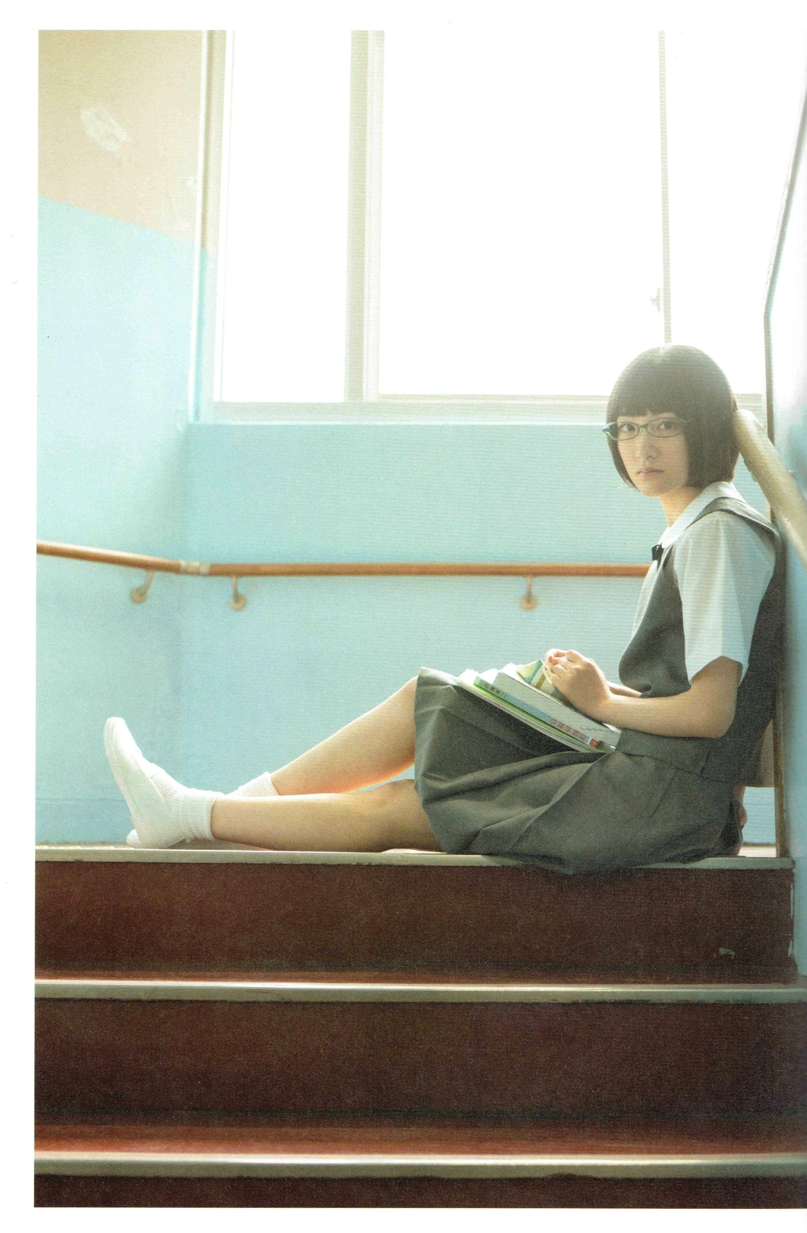 Gallery - 生驹里奈《君の足跡》写真精选：海边校园清纯校服主题，元气少女治愈系影像日本清纯治愈系校服 生驹里奈女神私房照_秀色女神 - image 63