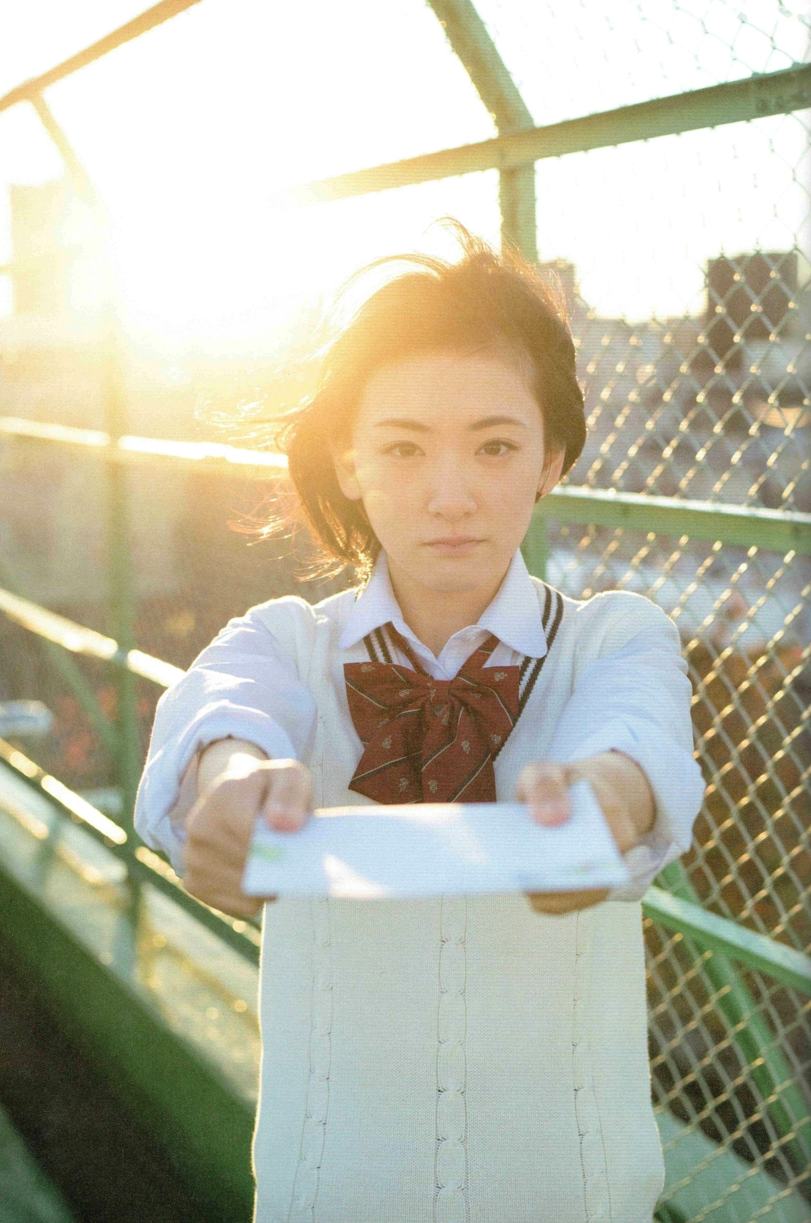 Gallery - 生驹里奈《君の足跡》写真精选：海边校园清纯校服主题，元气少女治愈系影像日本清纯治愈系校服 生驹里奈女神私房照_秀色女神 - image 102