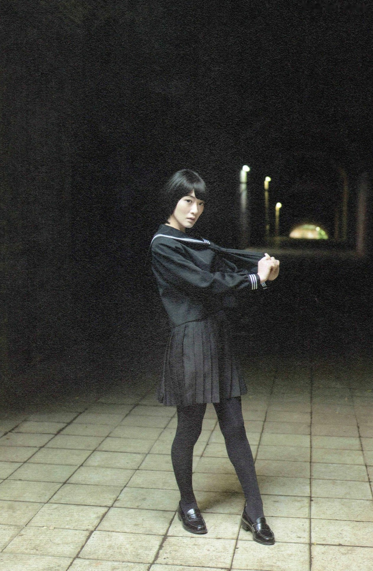 Gallery - 生驹里奈《君の足跡》写真精选：海边校园清纯校服主题，元气少女治愈系影像日本清纯治愈系校服 生驹里奈女神私房照_秀色女神 - image 111