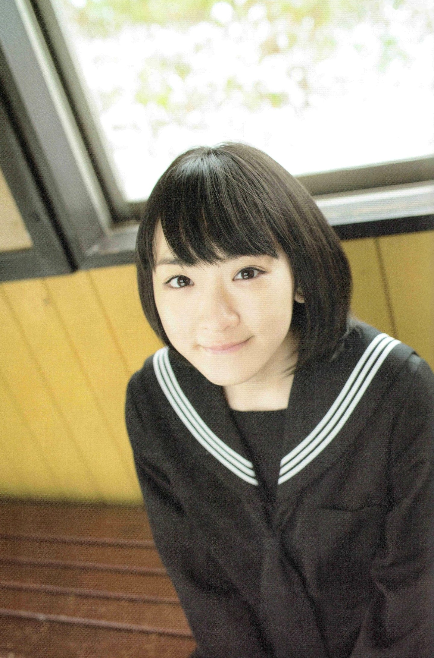 Gallery - 生驹里奈《君の足跡》写真精选：海边校园清纯校服主题，元气少女治愈系影像日本清纯治愈系校服 生驹里奈女神私房照_秀色女神 - image 117