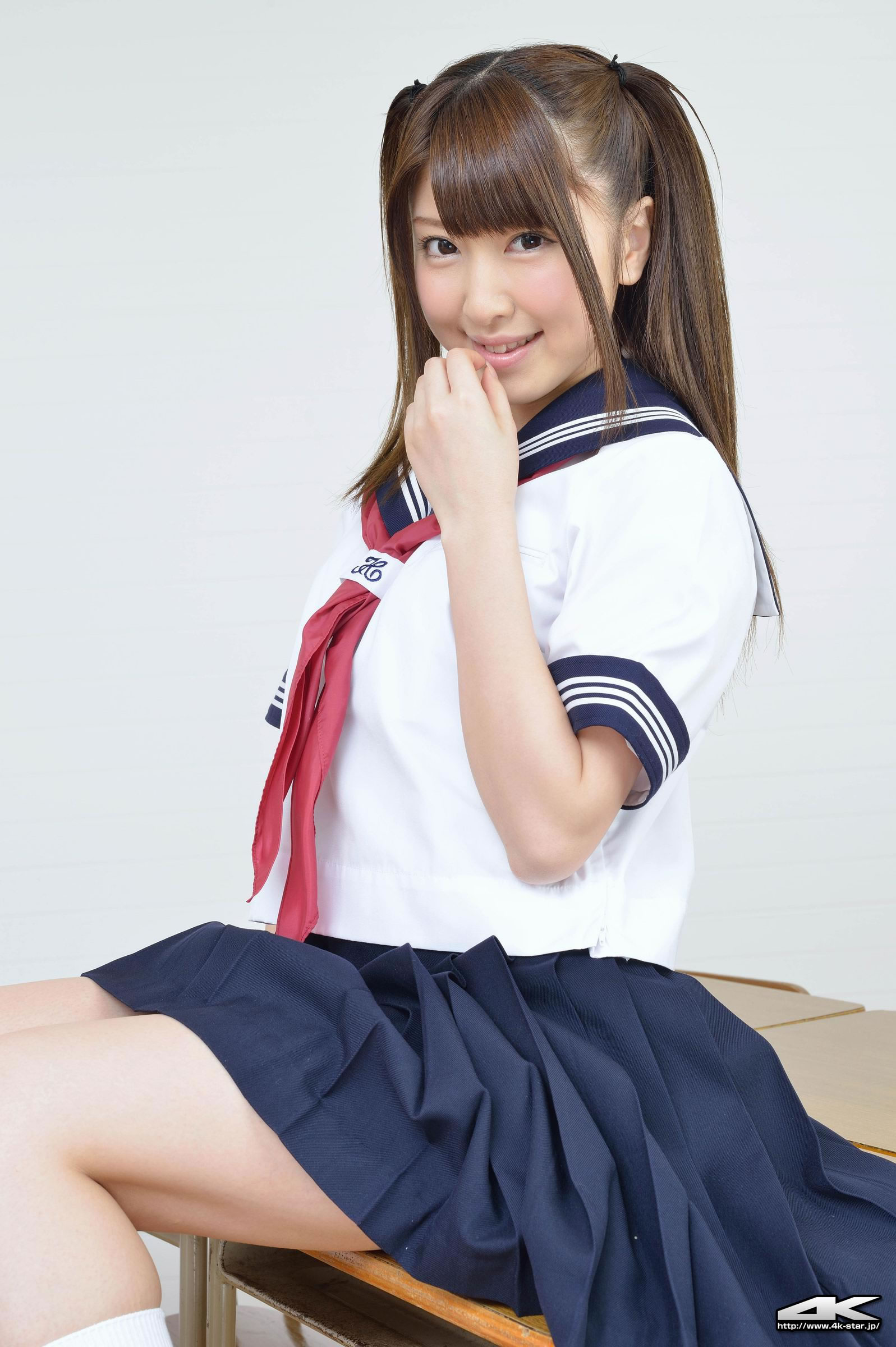 誉田みに [4K-Star]高清写真图2013.07.24 NO.00204 セーラー服