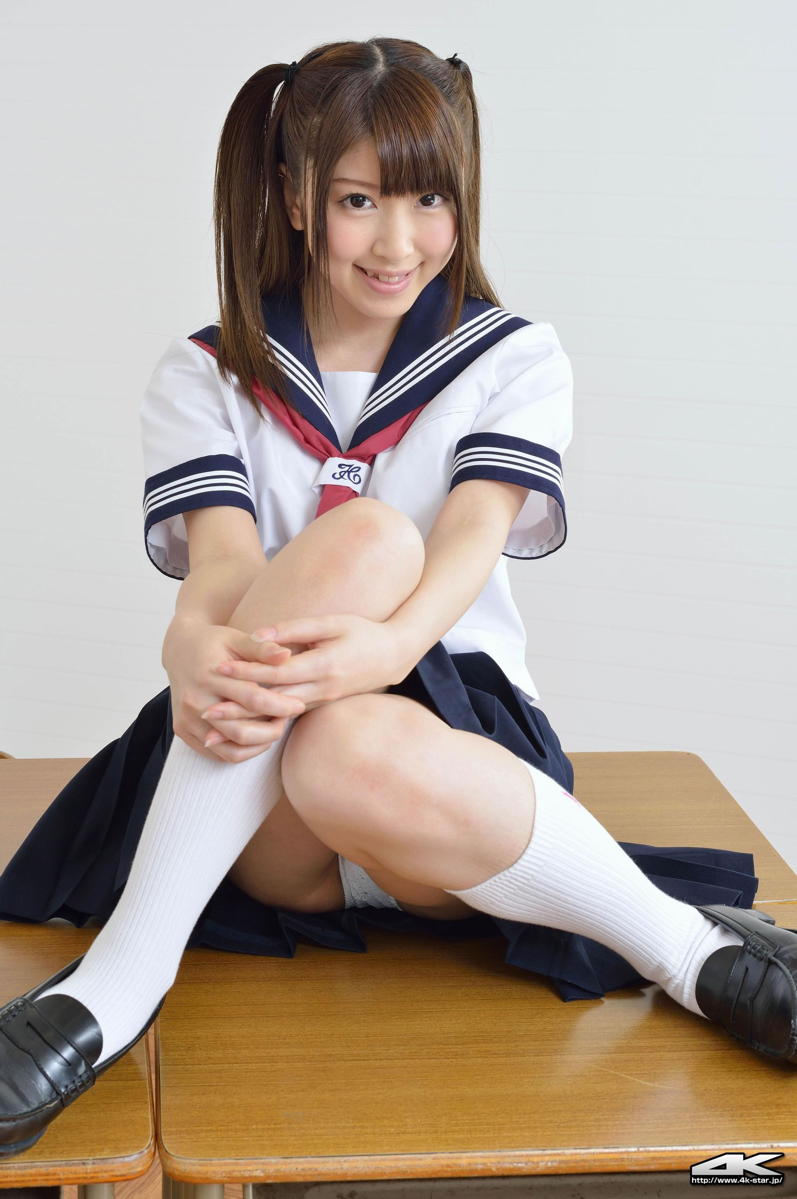 誉田みに [4K-Star]高清写真图2013.07.24 NO.00204 セーラー服