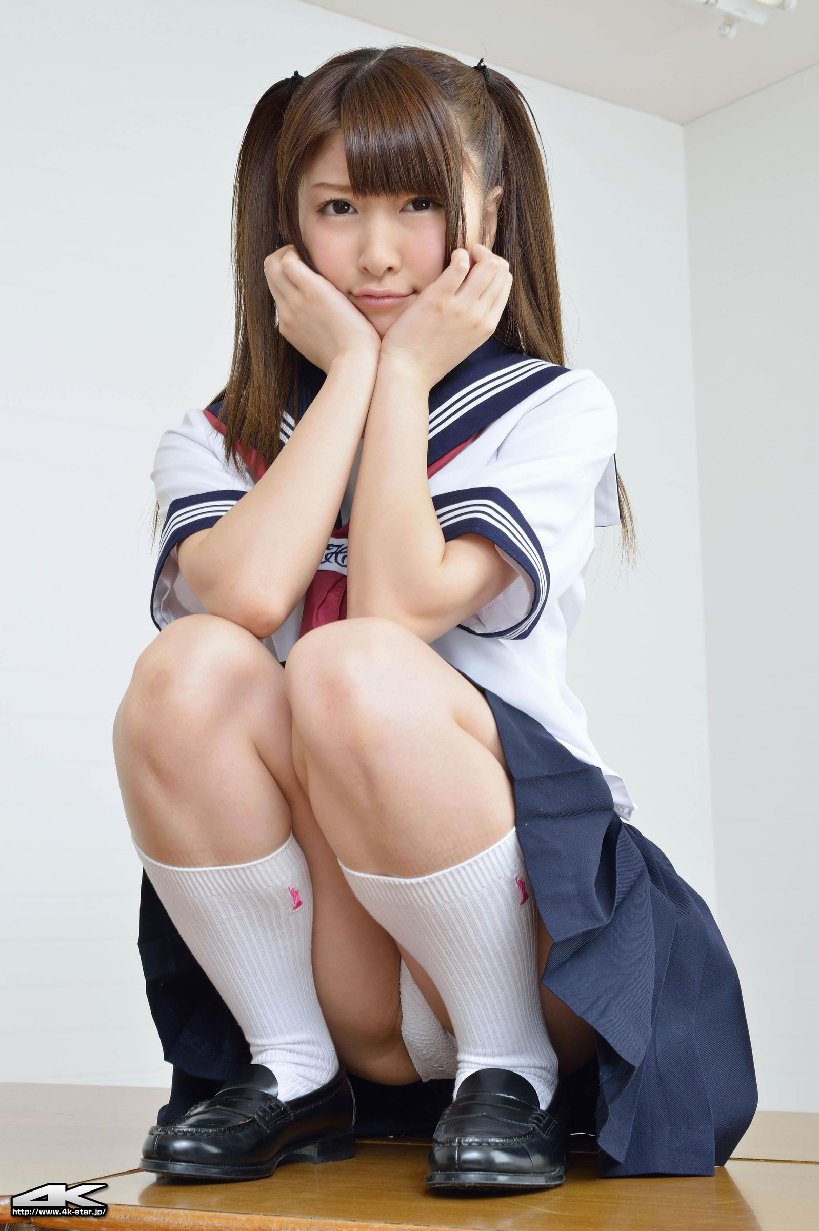 誉田みに [4K-Star]高清写真图2013.07.24 NO.00204 セーラー服