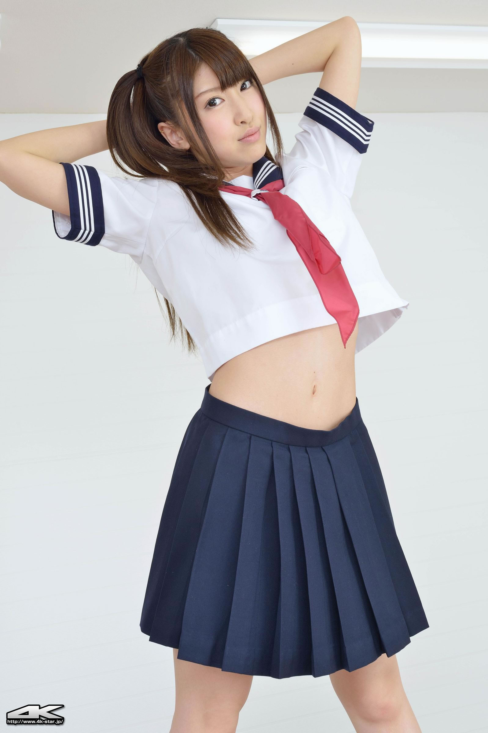 誉田みに [4K-Star]高清写真图2013.07.24 NO.00204 セーラー服