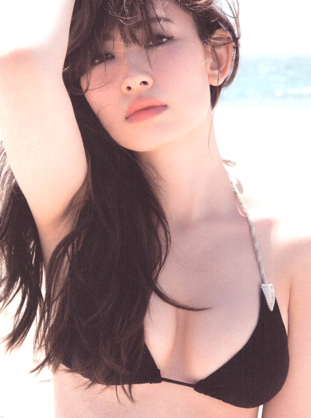 Gallery - PB写真集_小嶋陽菜《Dou Suru どうする？》泳池黑丝诱惑与湿身写真，尽显气质女神性感风采 [142P]气质性感诱惑清纯 小岛阳菜女神私房照_秀色女神 - image 99