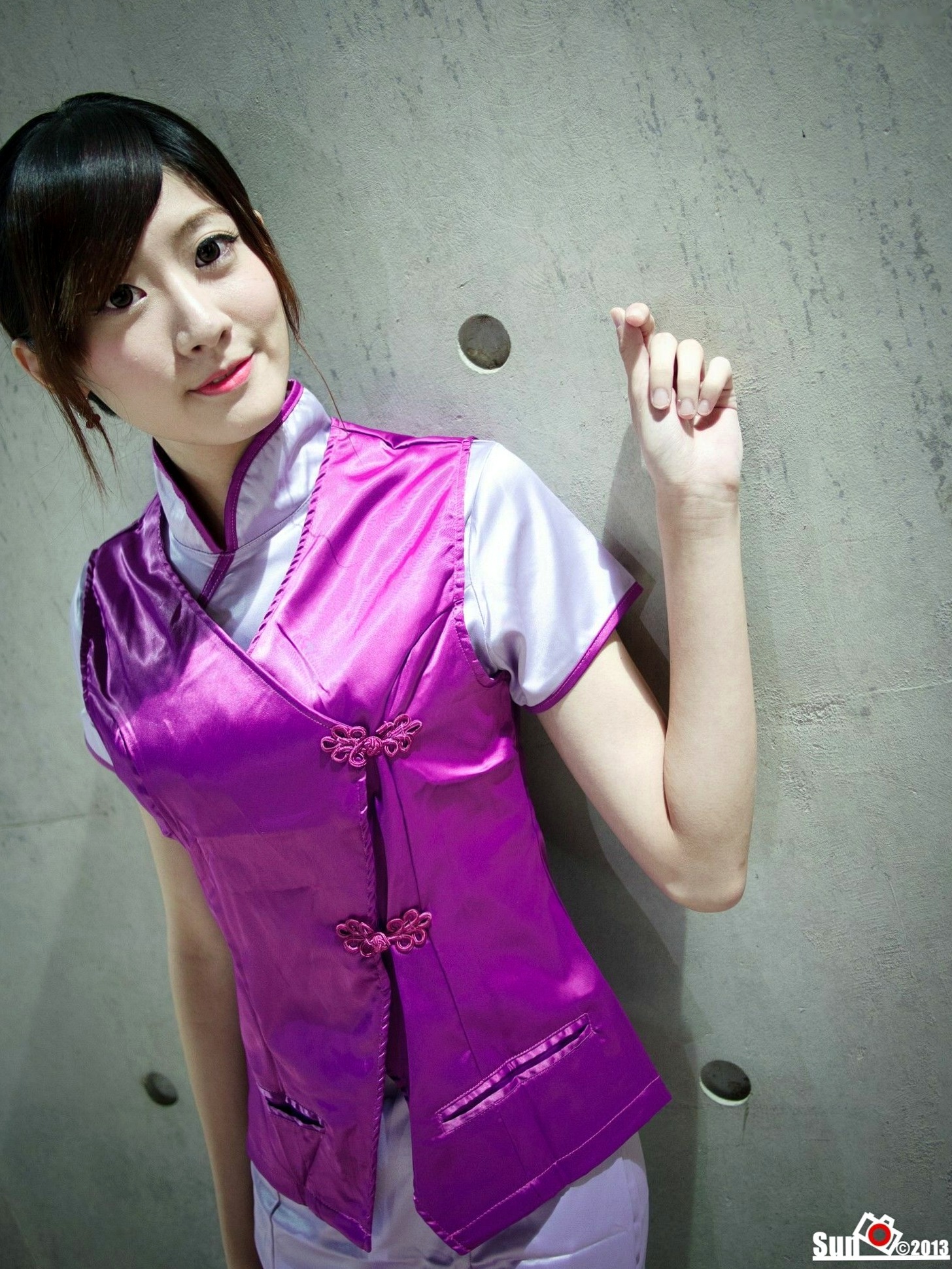 Gallery - 台湾正妹林茉晶制服诱惑写真集，机车女警与职业空姐的多重魅力演绎台湾制服诱惑丝袜女神 茉晶女神私房照_秀色女神 - image 23