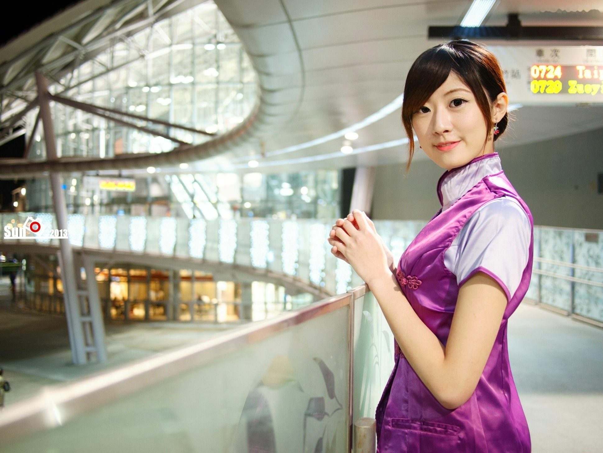 Gallery - 台湾正妹林茉晶制服诱惑写真集，机车女警与职业空姐的多重魅力演绎台湾制服诱惑丝袜女神 茉晶女神私房照_秀色女神 - image 34