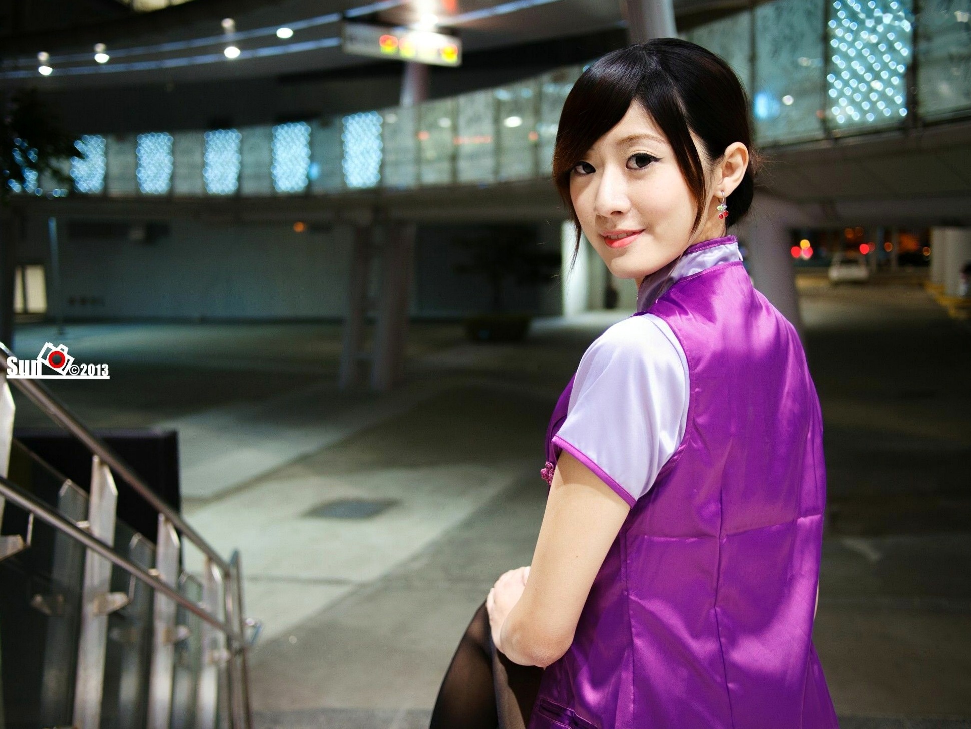 Gallery - 台湾正妹林茉晶制服诱惑写真集，机车女警与职业空姐的多重魅力演绎台湾制服诱惑丝袜女神 茉晶女神私房照_秀色女神 - image 41