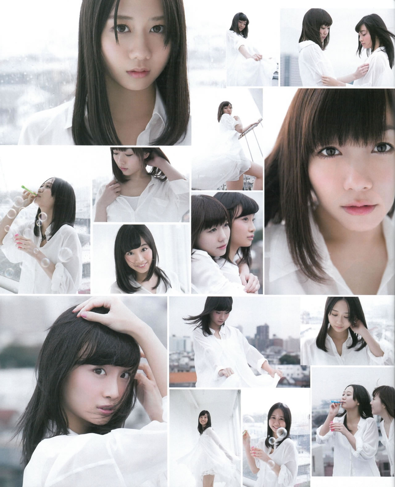 [Bomb Magazine]高清写真图2015.01 松井玲奈 須田亜香里 柴田阿弥 古畑奈和 北川綾巴 宮前杏実