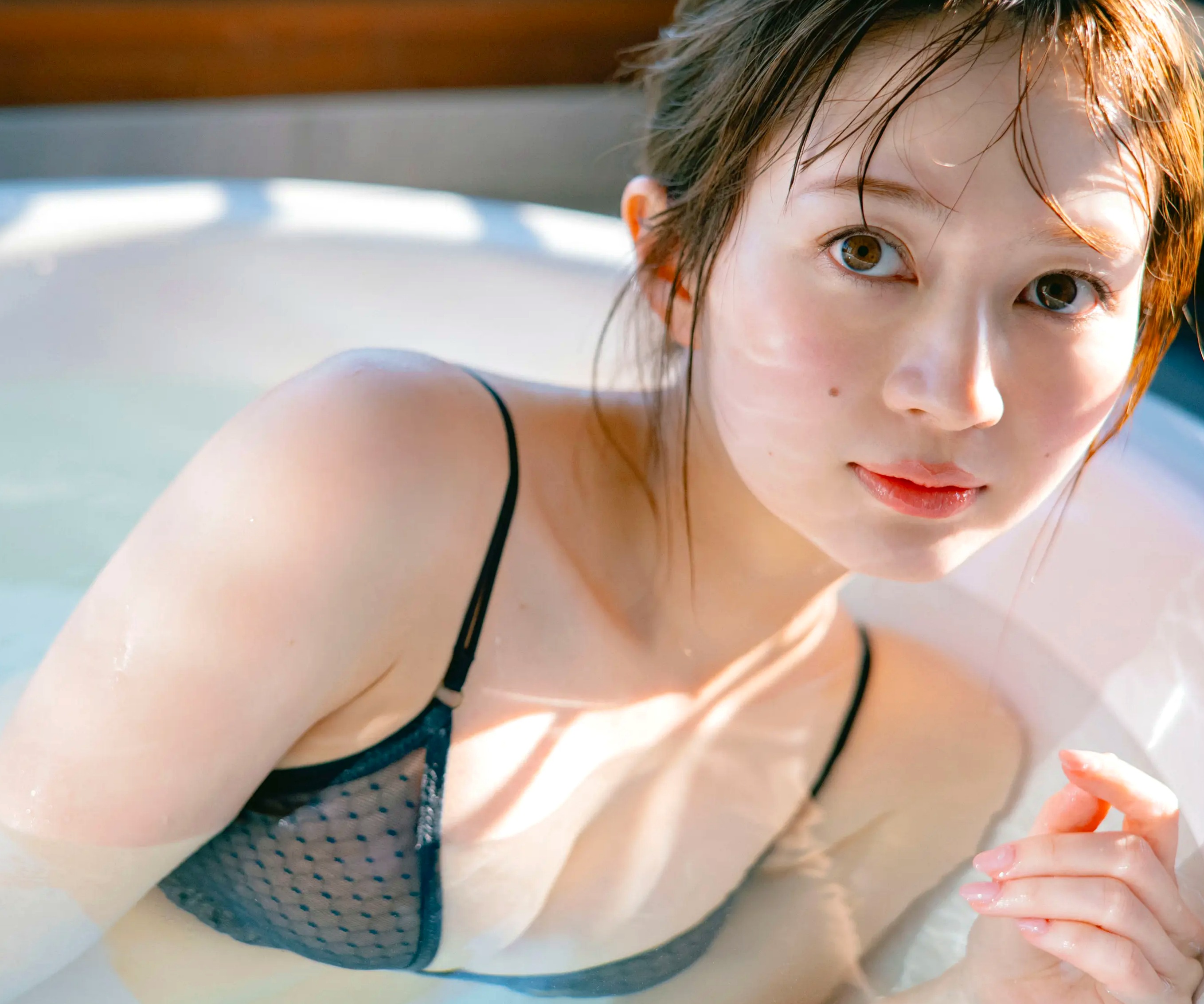 Gallery - 江籠裕奈 - Noble Style 清新日系内衣私房写真 [74P]日本内衣清新白嫩浴室 江笼裕奈女神私房照_秀色女神 - image 52