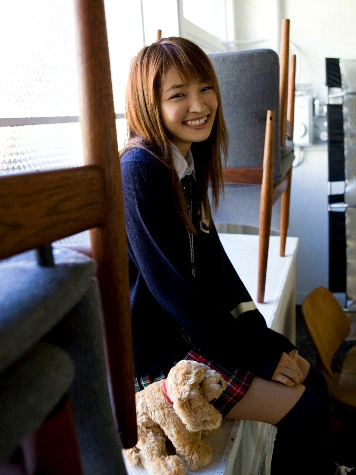 Gallery - Sabra_岡本玲《SING OUT 伝説の元》 写真集 青春校园制服风写真，灵动少女的治愈系瞬间日本清纯校服治愈系萌系 冈本玲女神私房照_秀色女神 - image 7
