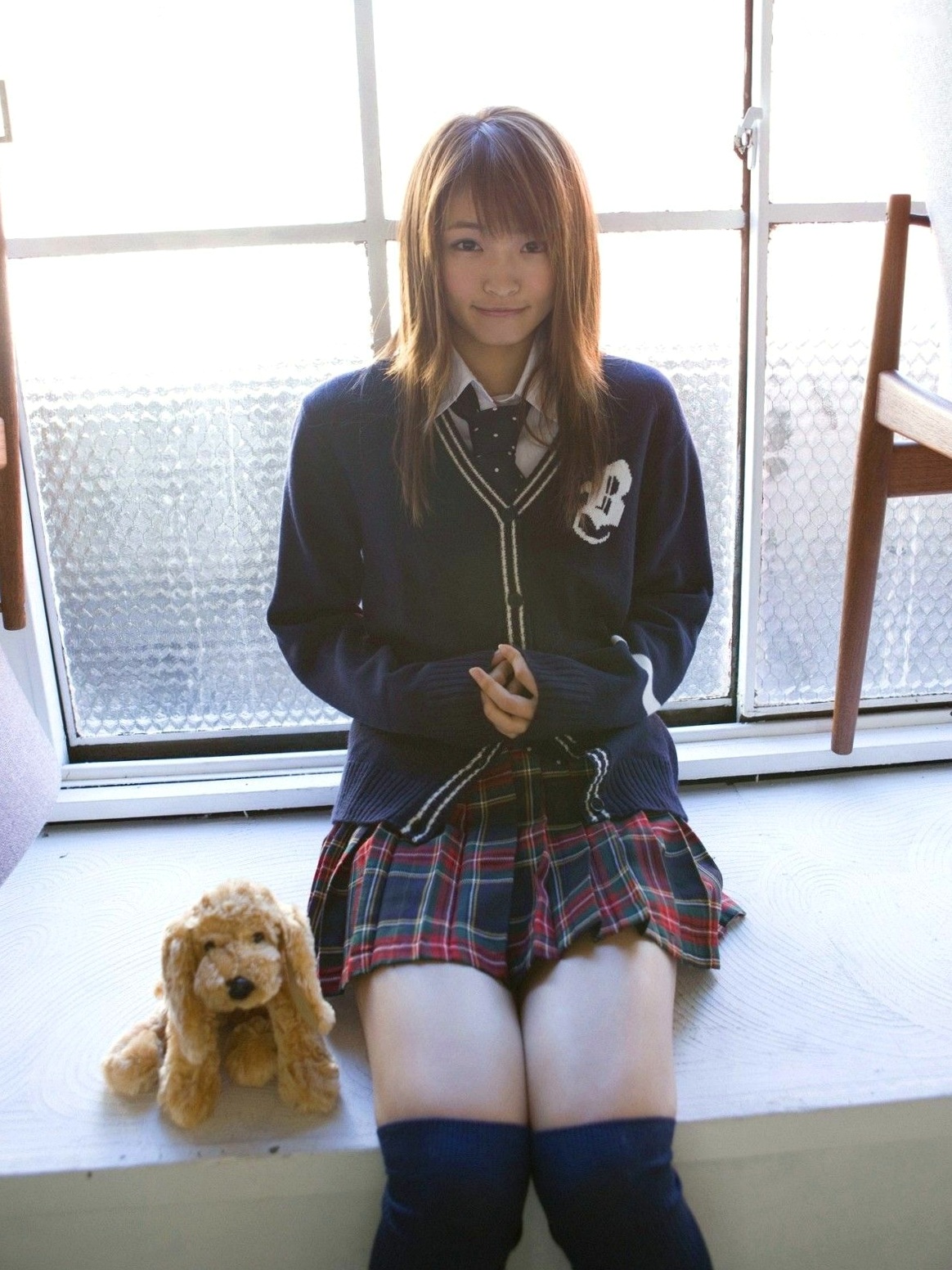 Gallery - Sabra_岡本玲《SING OUT 伝説の元》 写真集 青春校园制服风写真，灵动少女的治愈系瞬间日本清纯校服治愈系萌系 冈本玲女神私房照_秀色女神 - image 8