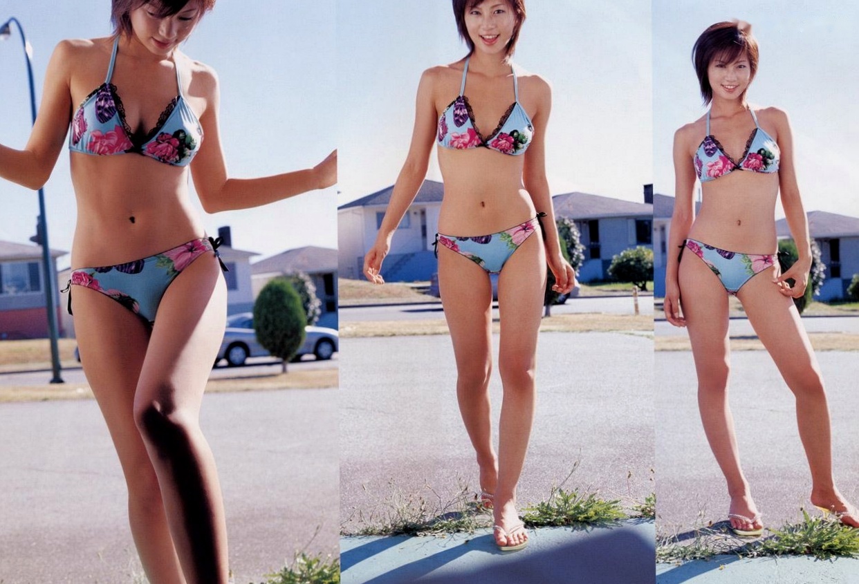 Gallery - 安田美沙子《別冊 Wild Fairy》写真集：比基尼沙滩户外与居家私房诱惑精选[85P]日本比基尼户外性感清纯 安田美沙子女神私房照_秀色女神 - image 31