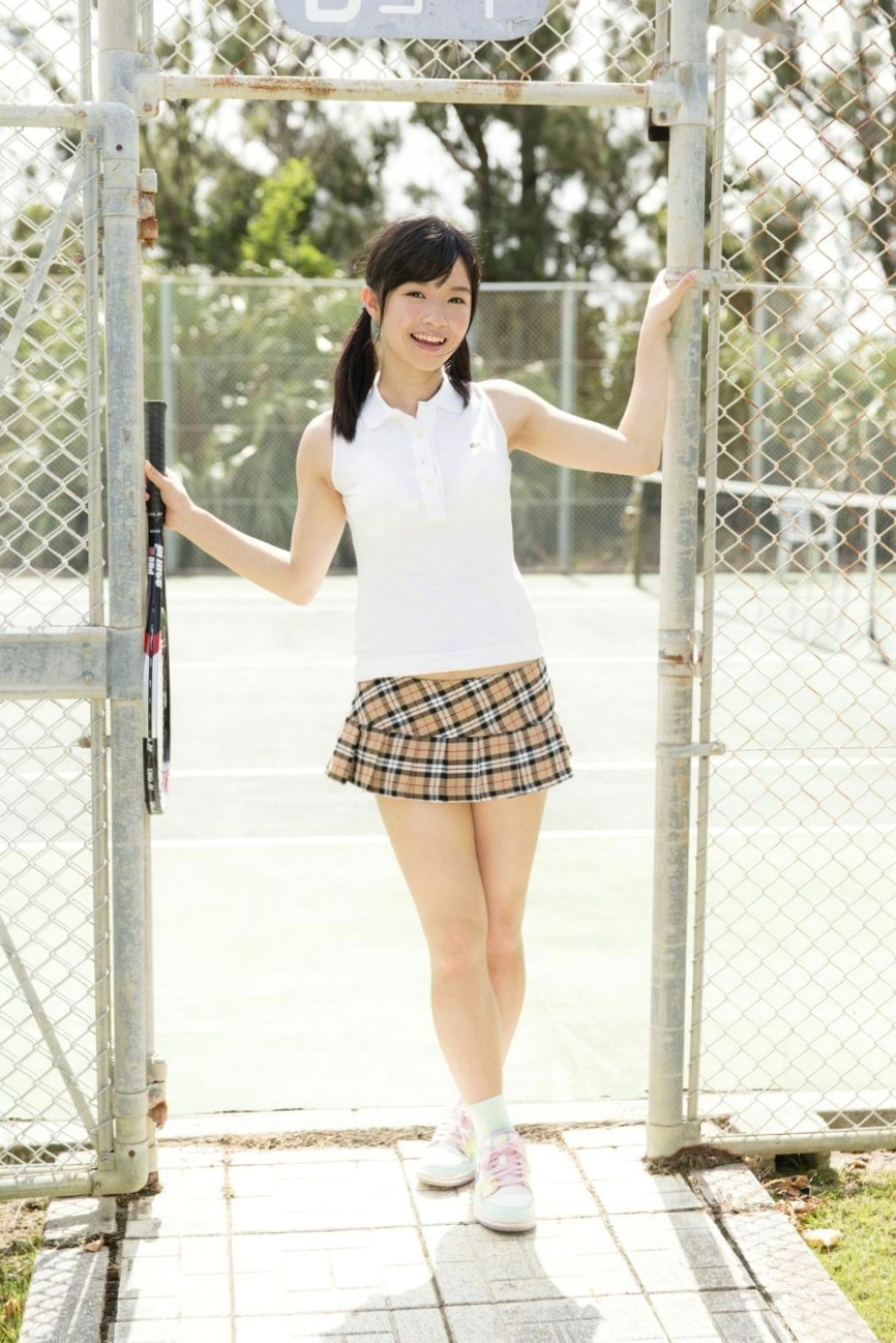 Gallery - PB写真集_百川晴香《ももはると！ナイショのバカンス》清新甜美网球运动风少女写真日本清新治愈系萝莉角色扮演 百川晴香女神私房照_秀色女神 - image 46