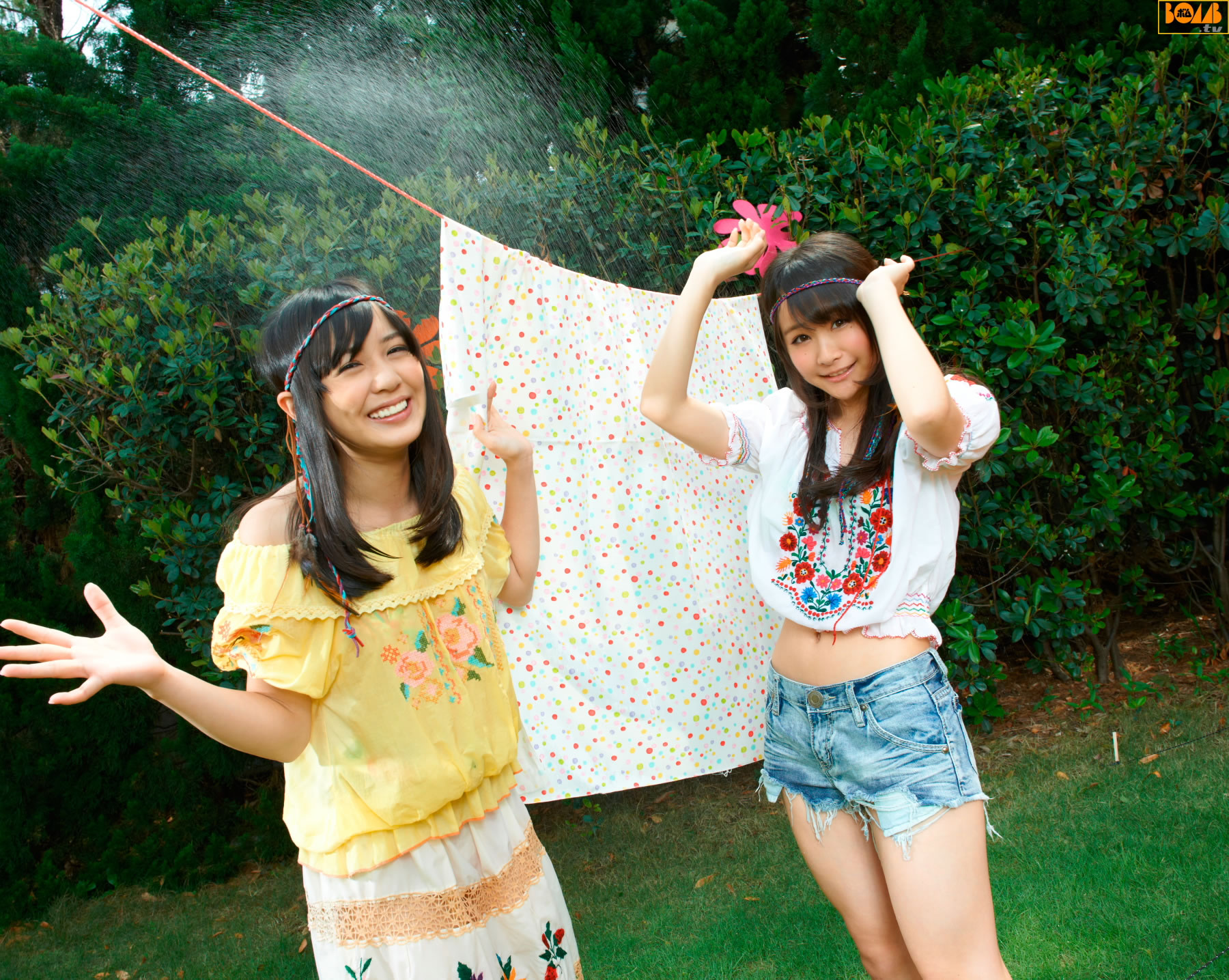 奥仲麻琴&増井みお [BOMB.tv]高清写真图2012.07