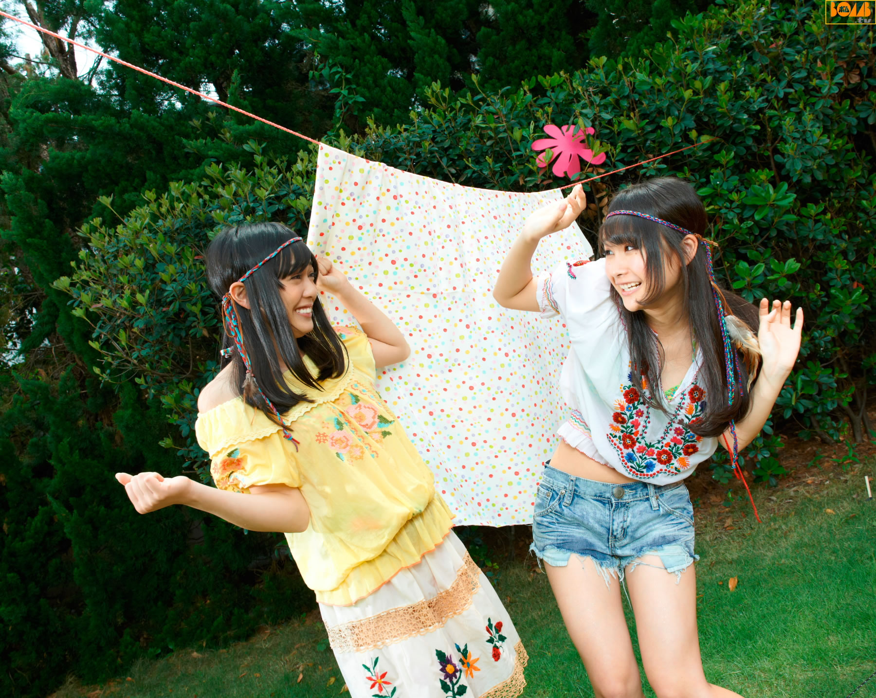 奥仲麻琴&増井みお [BOMB.tv]高清写真图2012.07