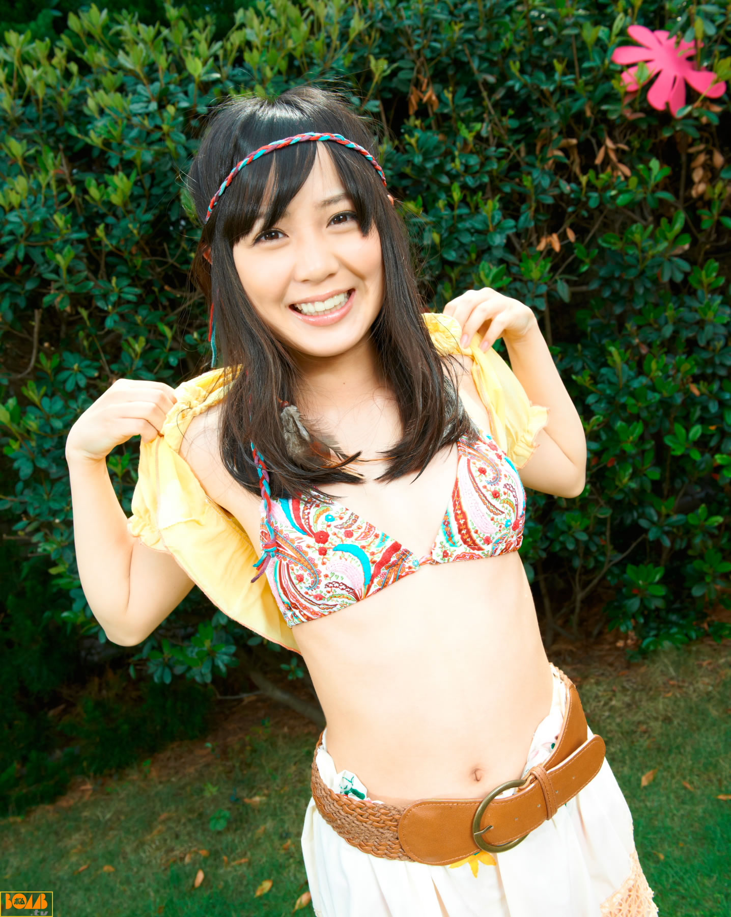 奥仲麻琴&増井みお [BOMB.tv]高清写真图2012.07