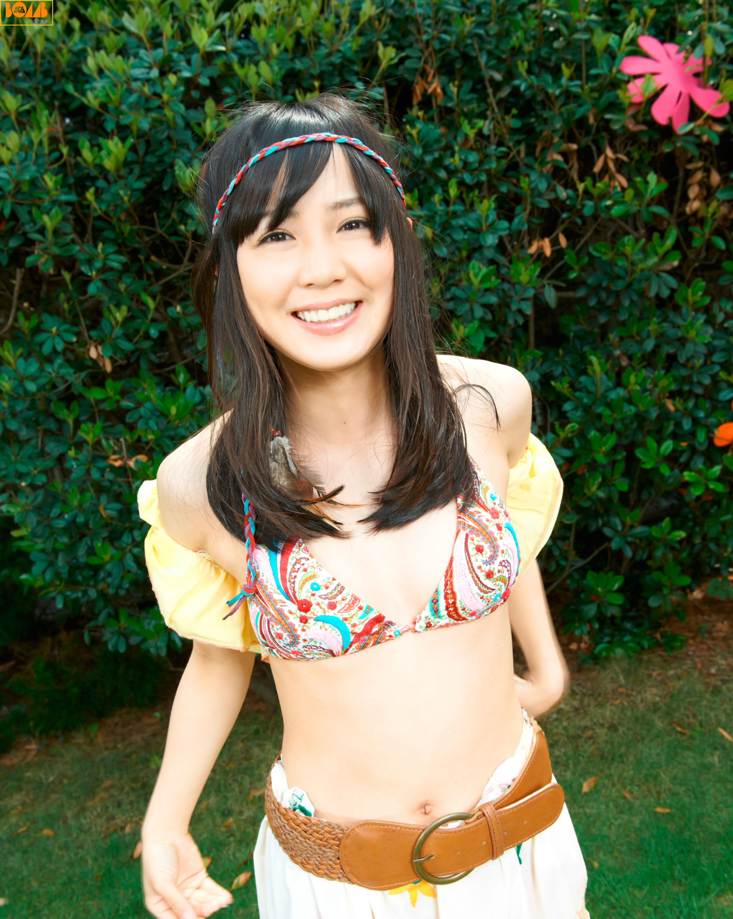 奥仲麻琴&増井みお [BOMB.tv]高清写真图2012.07