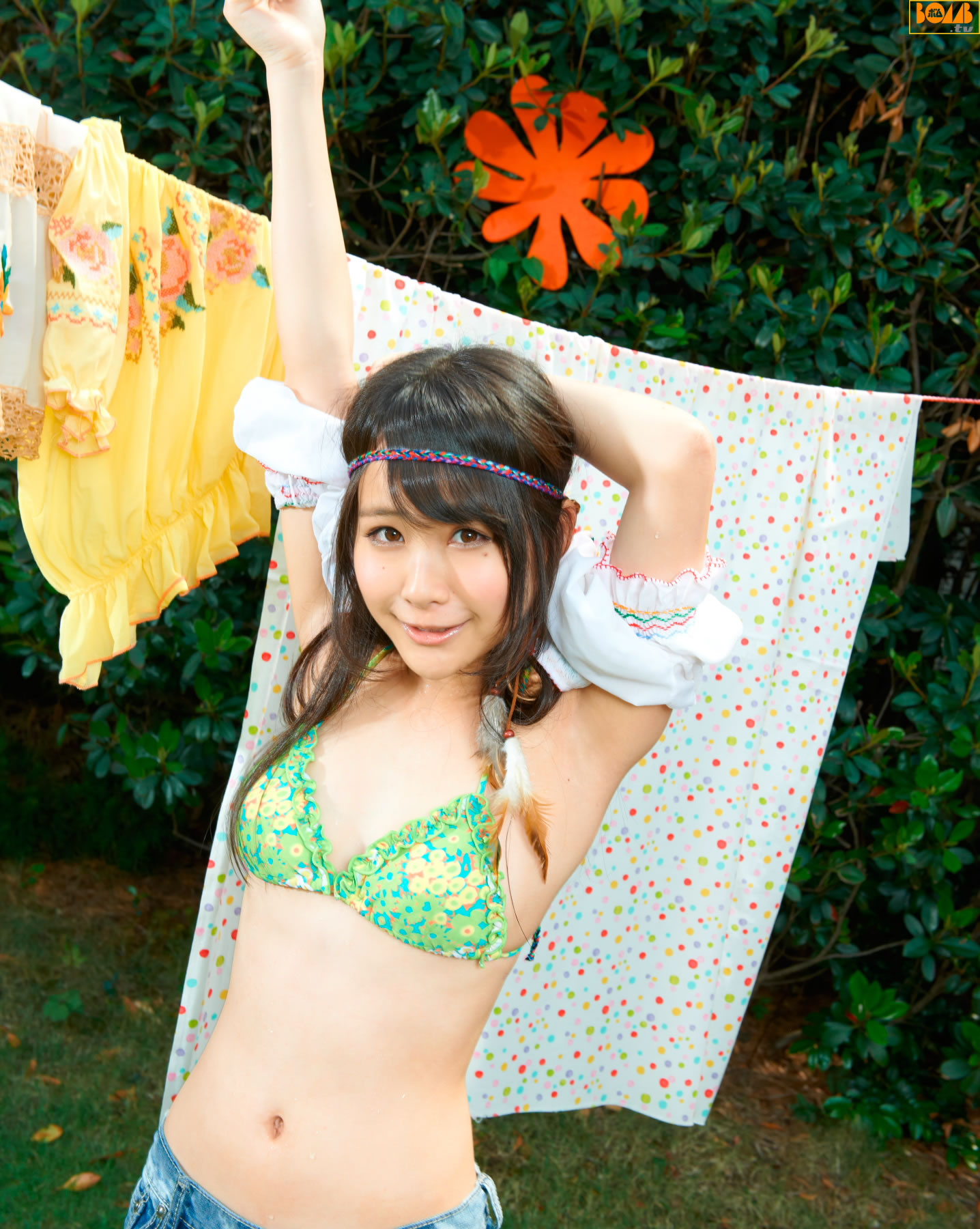 奥仲麻琴&増井みお [BOMB.tv]高清写真图2012.07