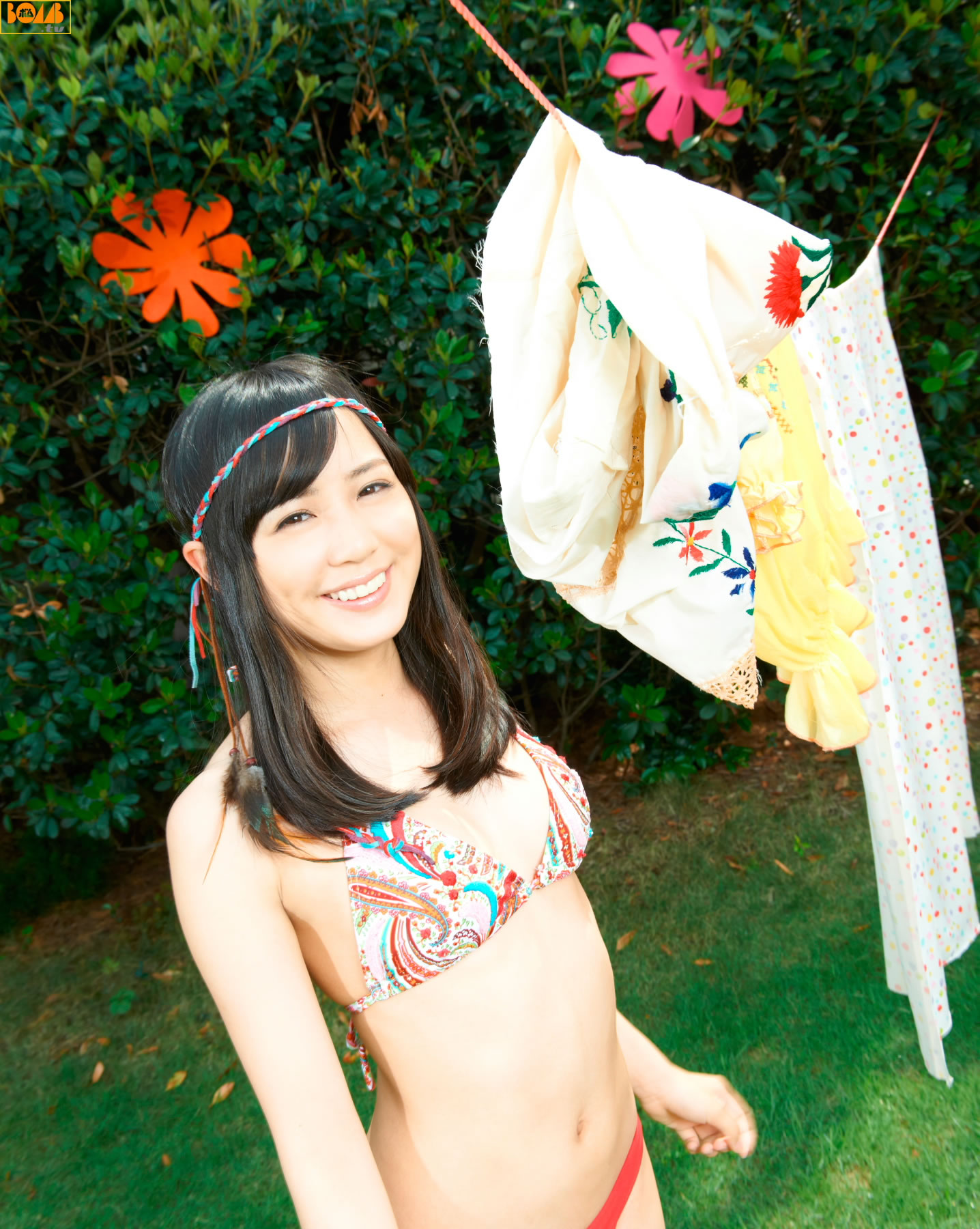 奥仲麻琴&増井みお [BOMB.tv]高清写真图2012.07