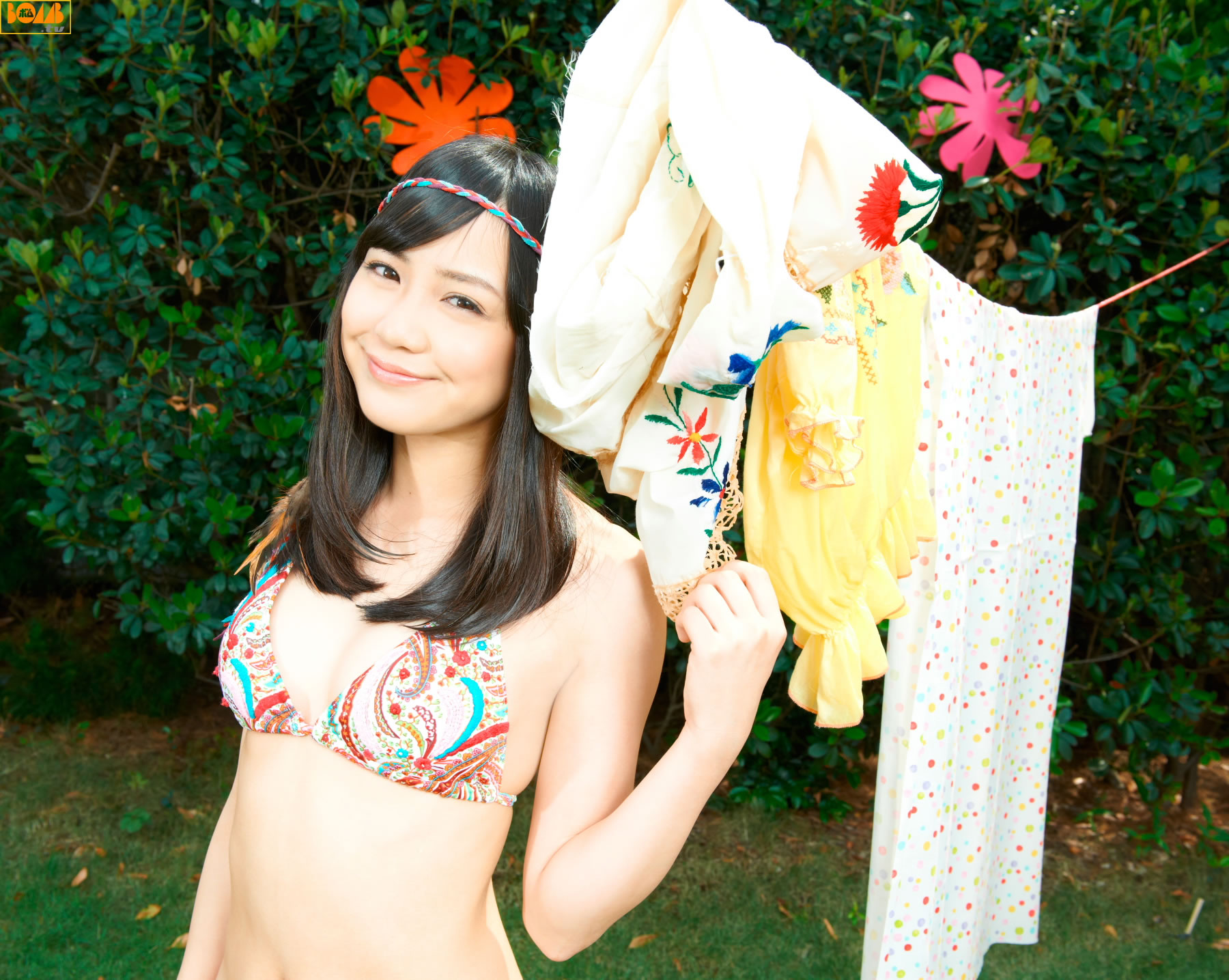 奥仲麻琴&増井みお [BOMB.tv]高清写真图2012.07