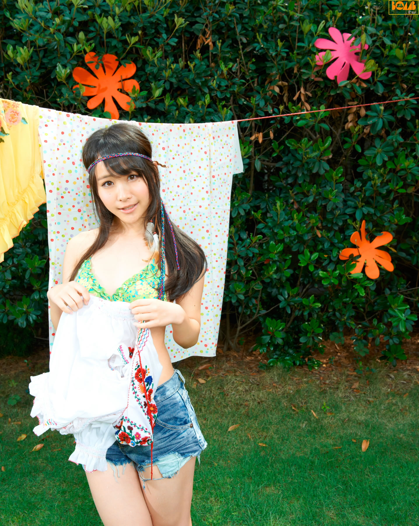 奥仲麻琴&増井みお [BOMB.tv]高清写真图2012.07
