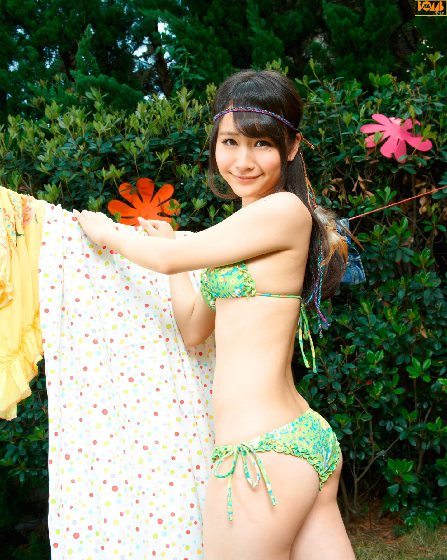 奥仲麻琴&増井みお [BOMB.tv]高清写真图2012.07