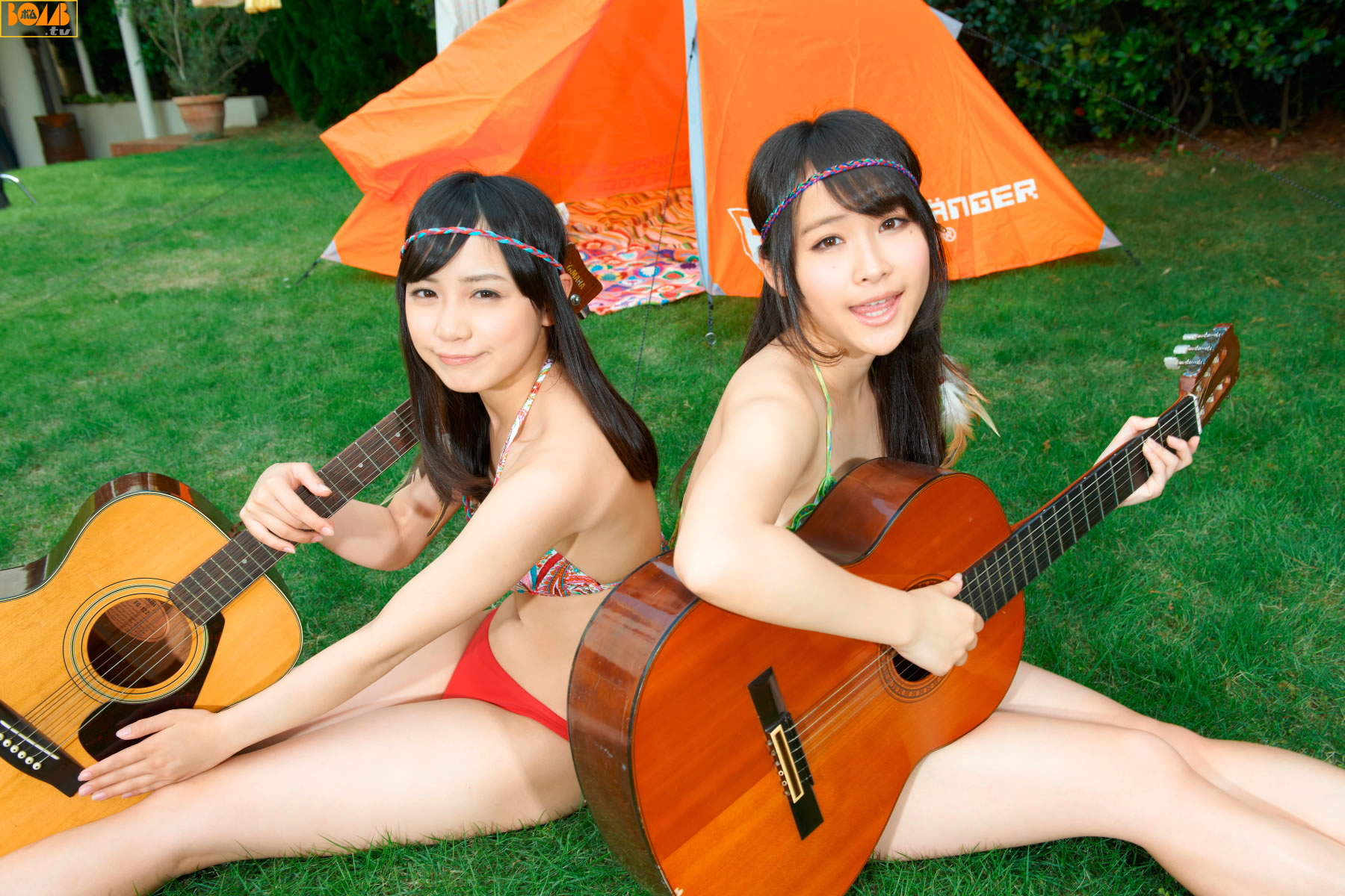 奥仲麻琴&増井みお [BOMB.tv]高清写真图2012.07