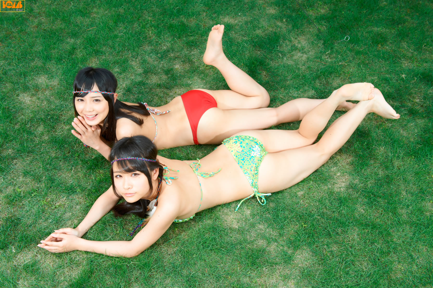 奥仲麻琴&増井みお [BOMB.tv]高清写真图2012.07