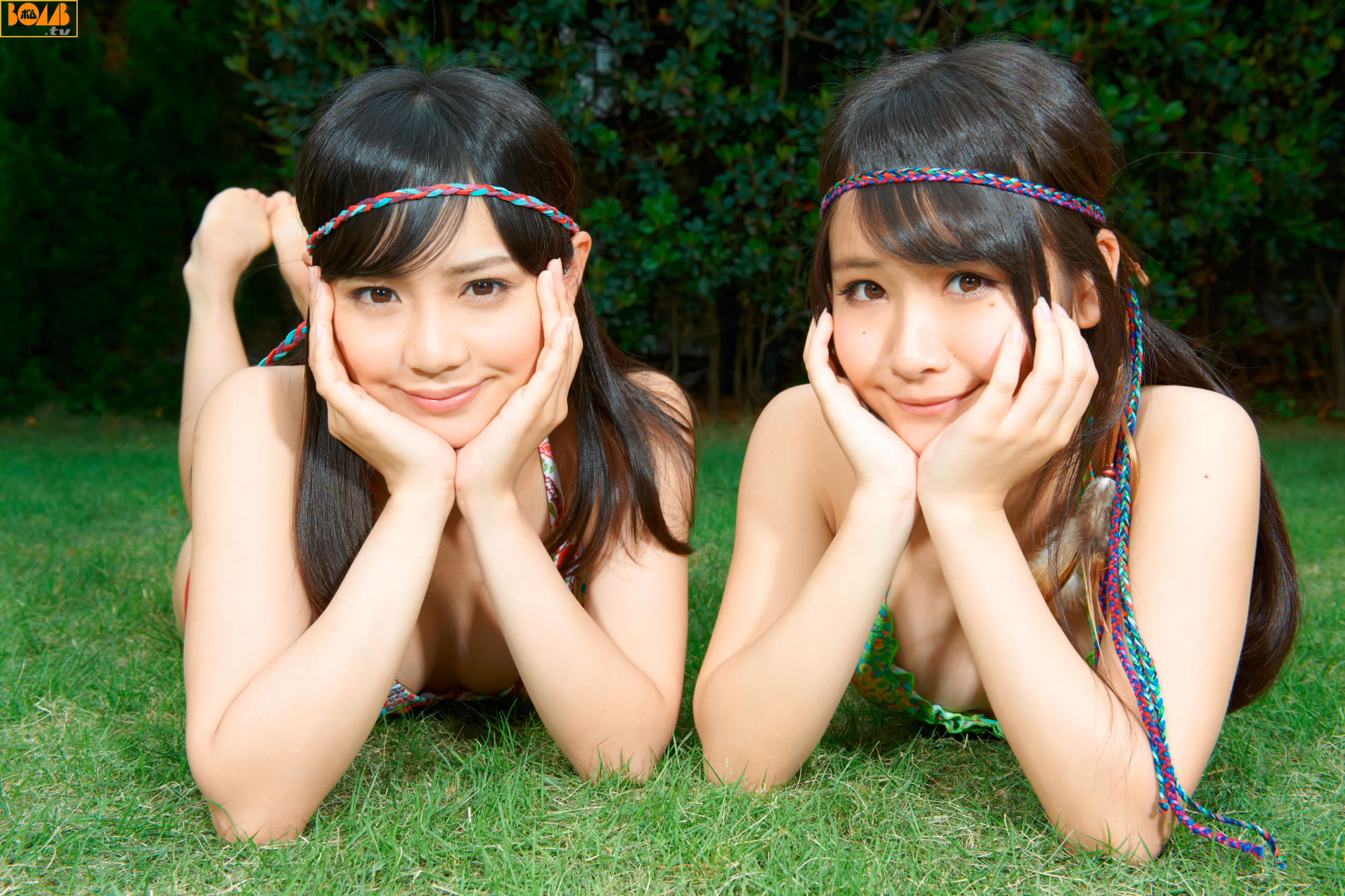 奥仲麻琴&増井みお [BOMB.tv]高清写真图2012.07
