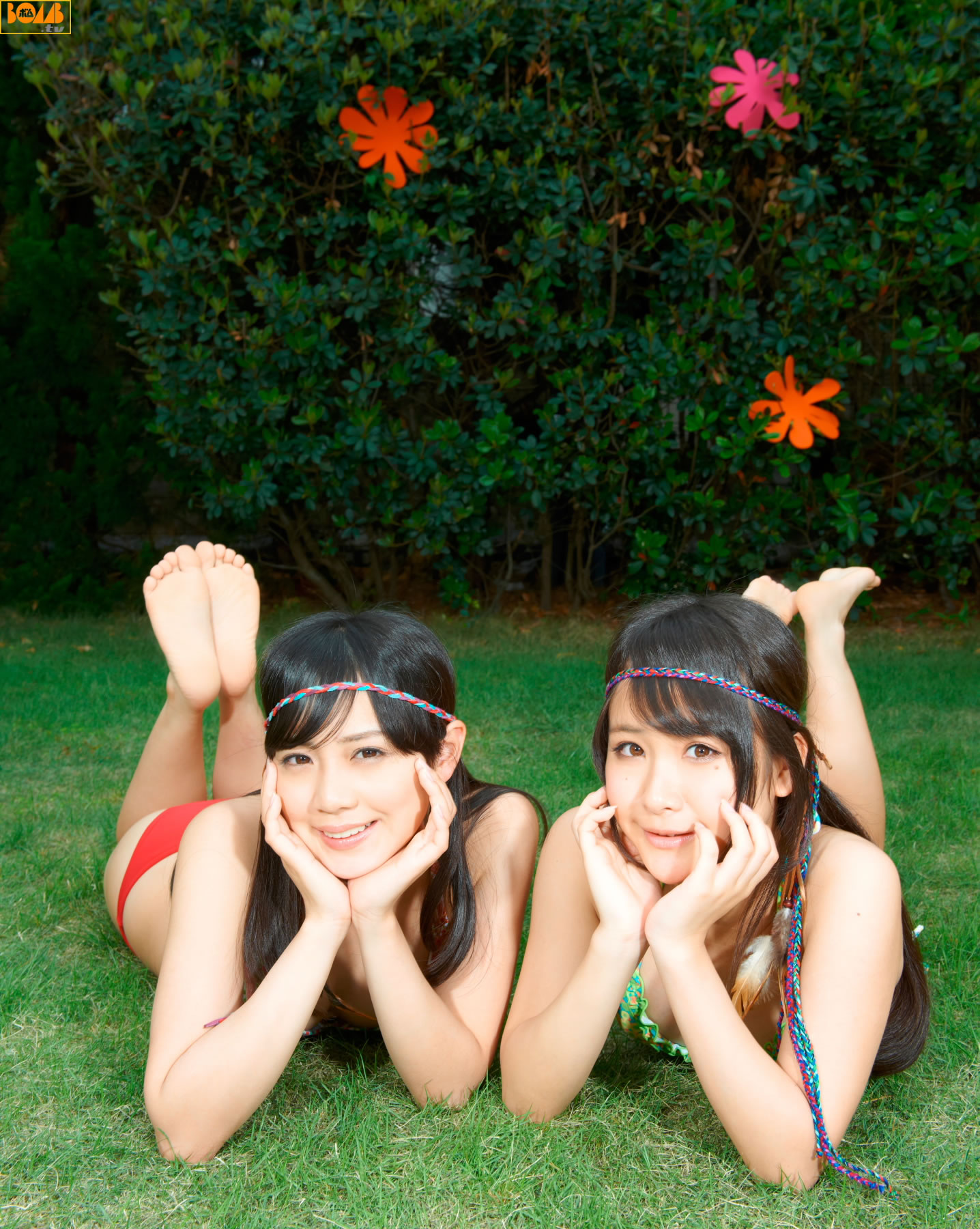 奥仲麻琴&増井みお [BOMB.tv]高清写真图2012.07