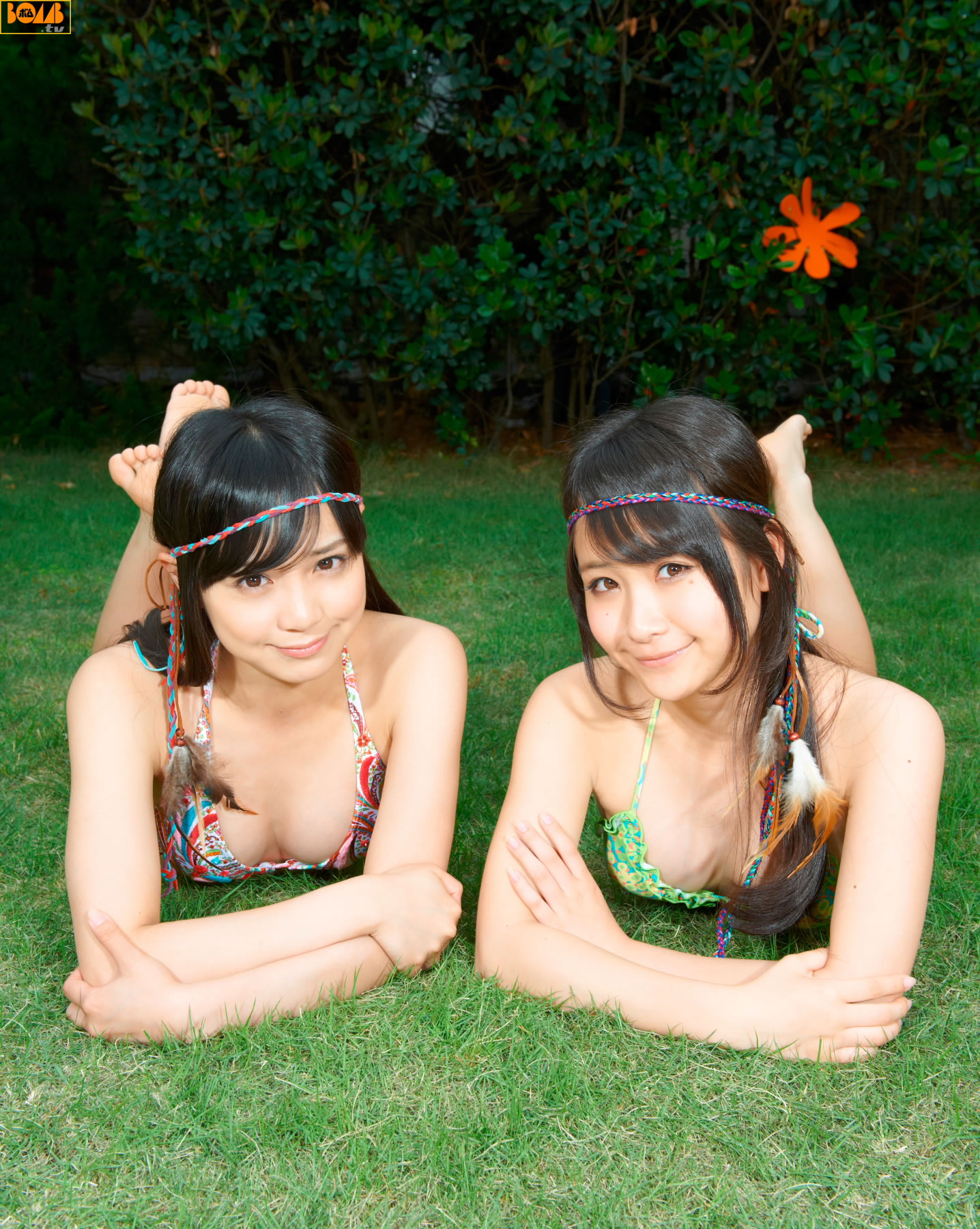 奥仲麻琴&増井みお [BOMB.tv]高清写真图2012.07