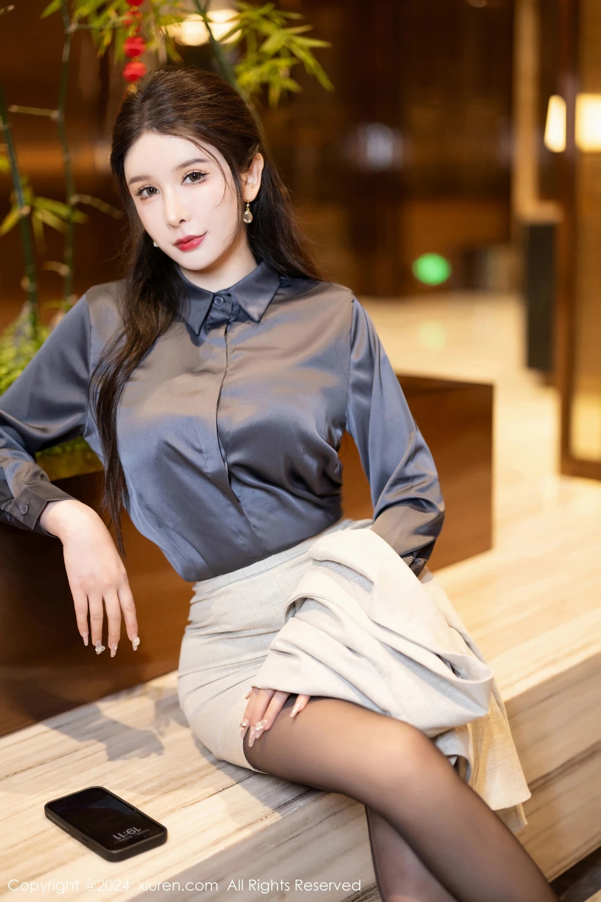 [XiuRen]高清写真图 2024.02.22 No.8126 李丽莎 黑丝美腿