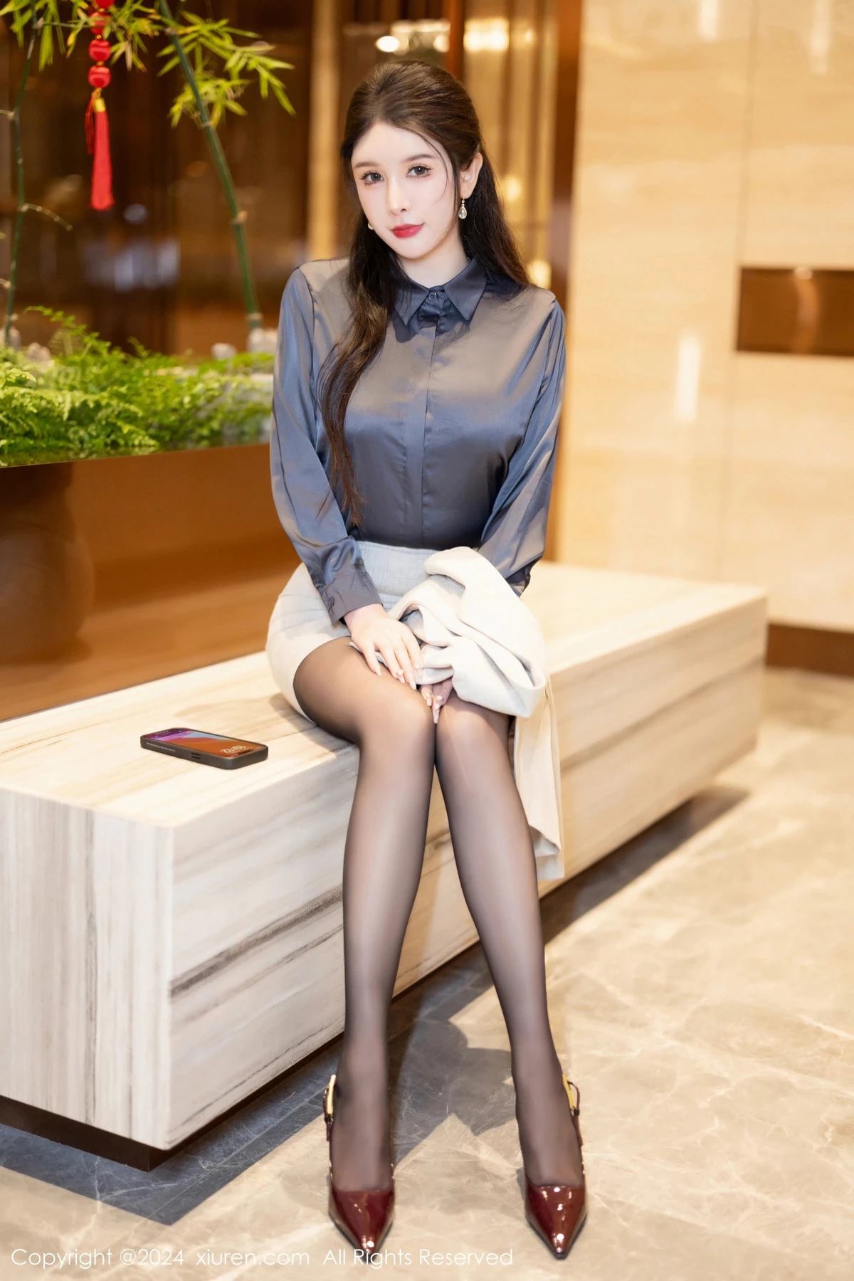 [XiuRen]高清写真图 2024.02.22 No.8126 李丽莎 黑丝美腿