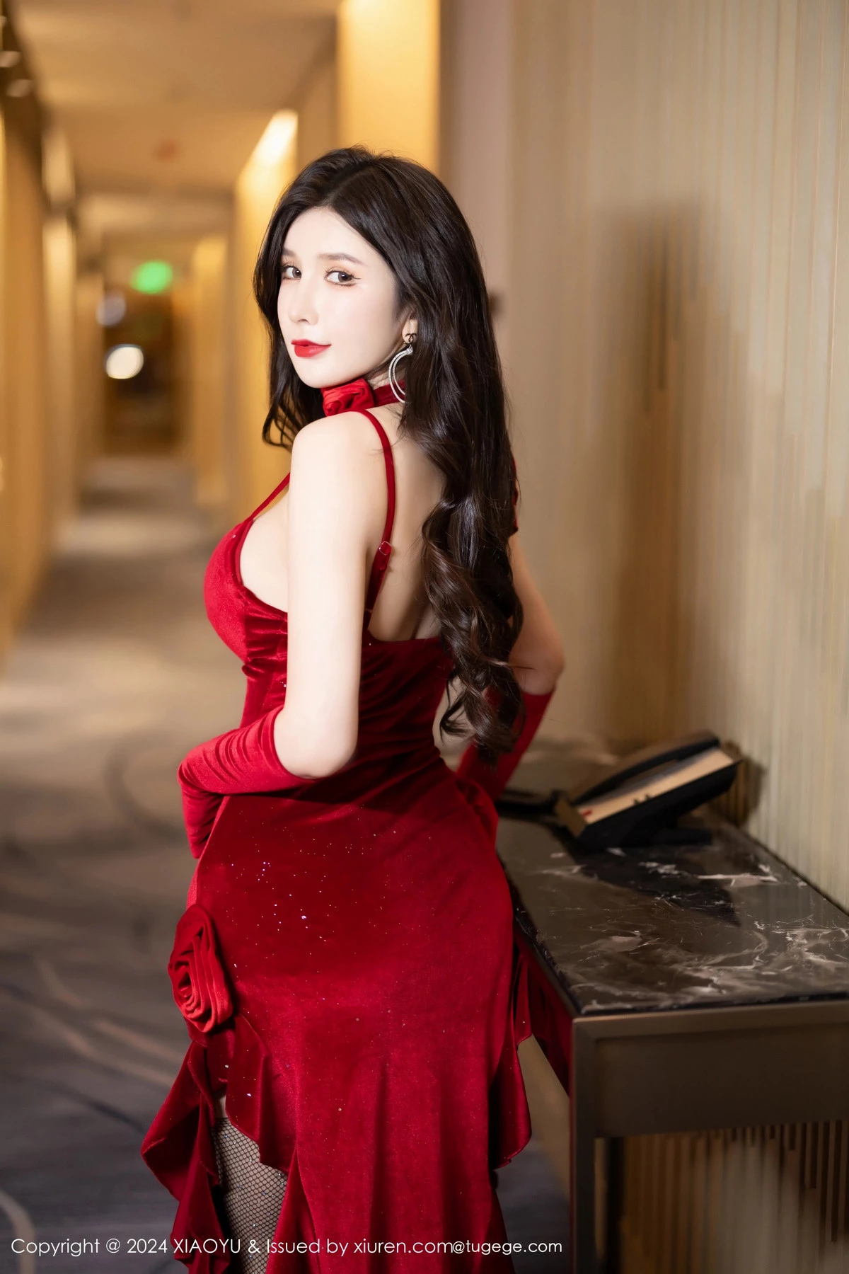 [XIAOYU]高清写真图 2024.04.01 VOL.1228 李丽莎 美腿黑丝