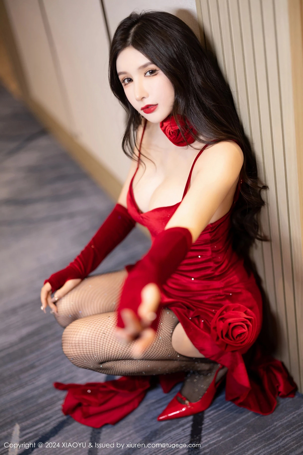 [XIAOYU]高清写真图 2024.04.01 VOL.1228 李丽莎 美腿黑丝